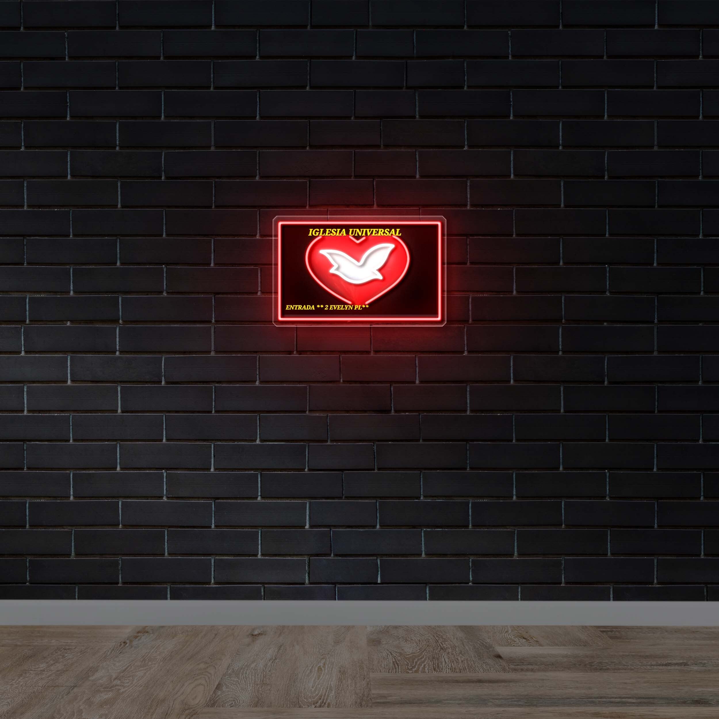 Iglesia Universal - Premium Neon Artwork