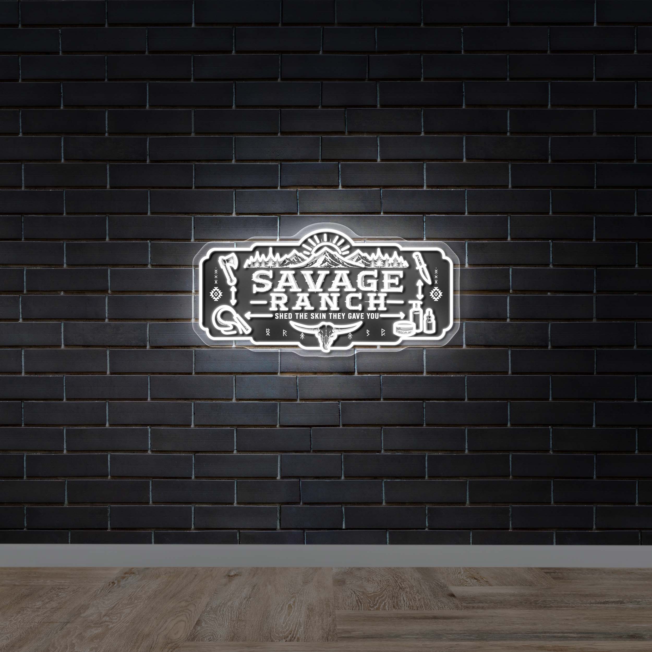 Savage Ranch - Premium Neon Artwork