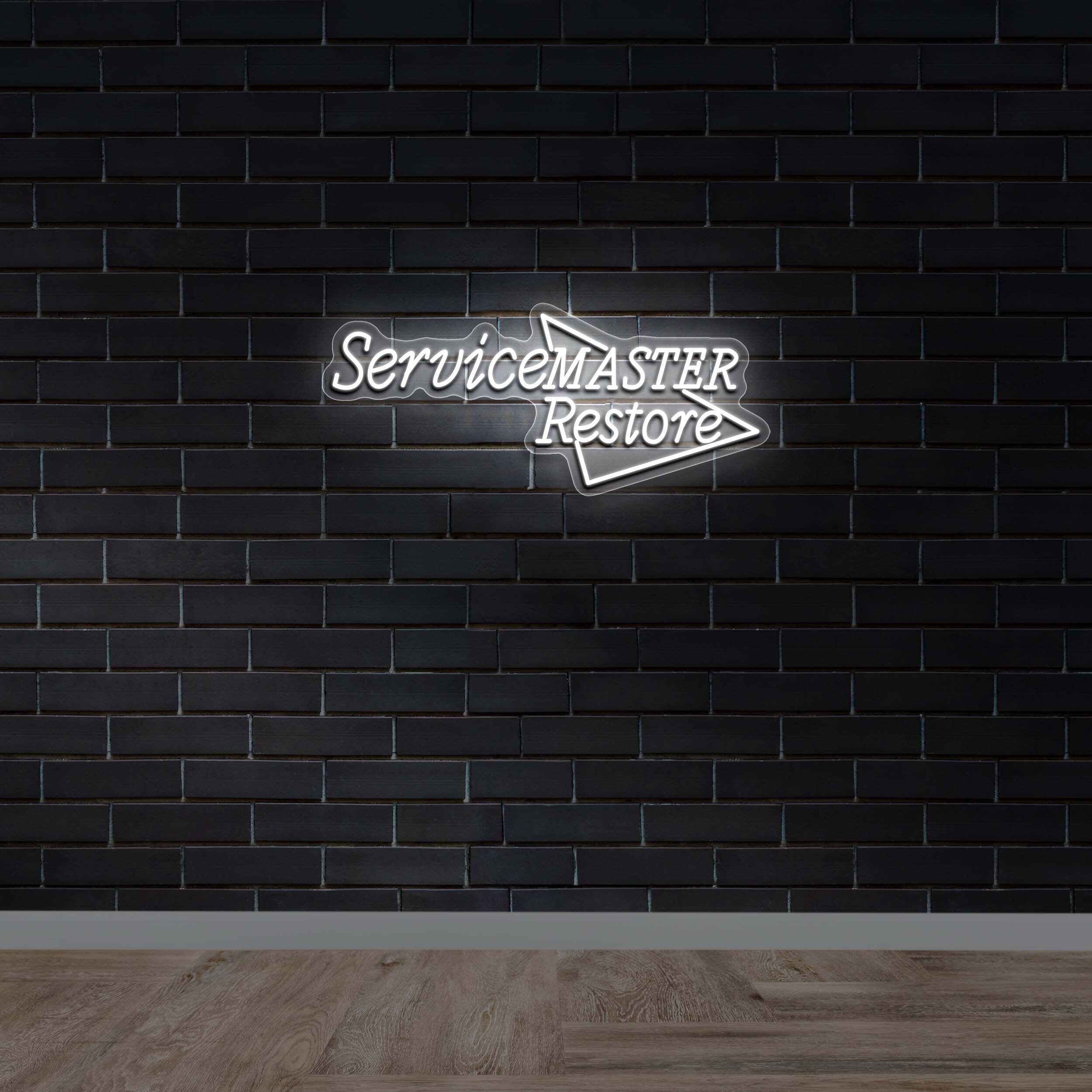 SERVICE MASTER - Premium Neon Artwork