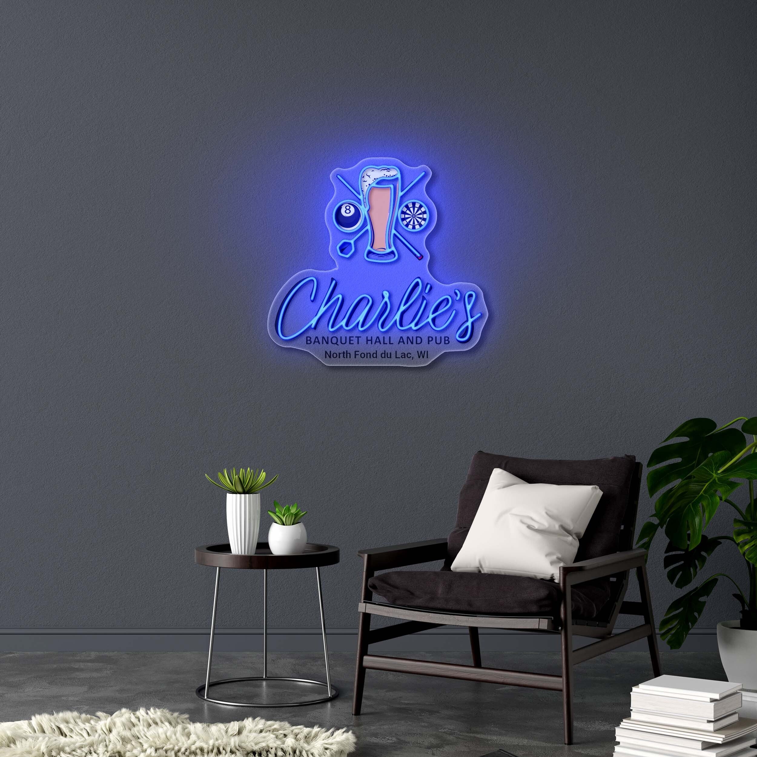 CHARLIE’S BANQUET HALL AND PUB - Premium Neon Artwork