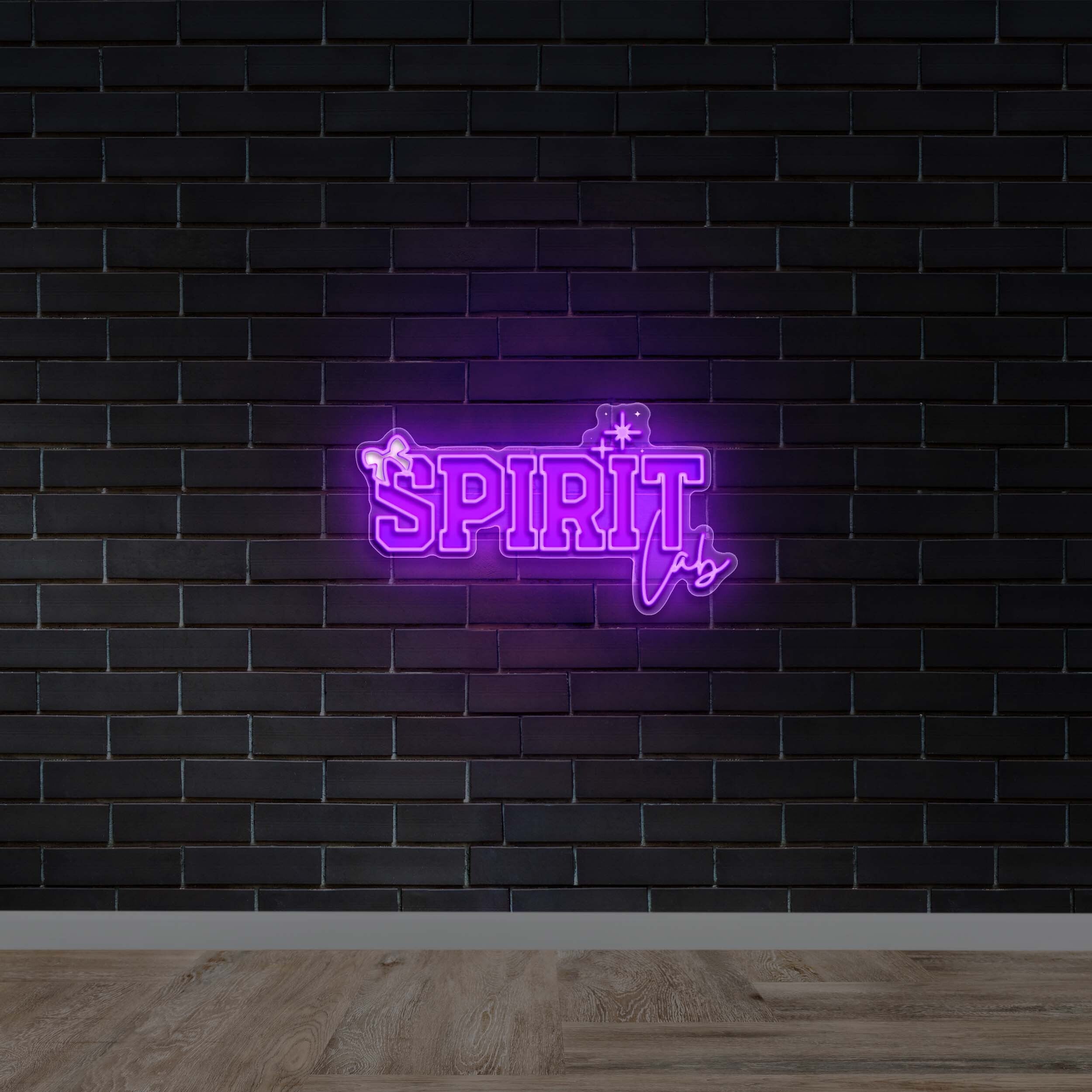 SPIRIT Lab - Premium Neon Artwork