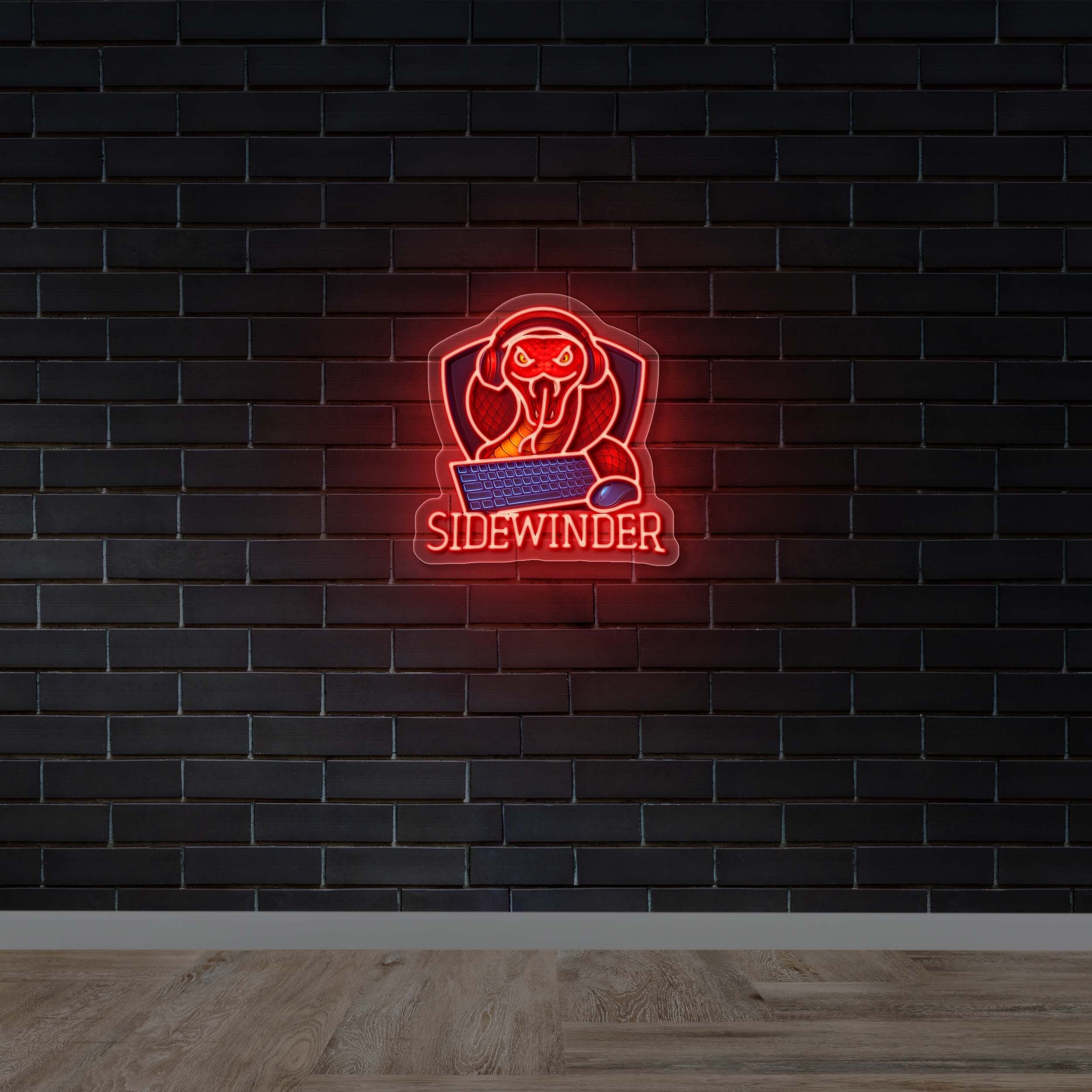 Sidewinder (version 2) - Premium Neon Artwork