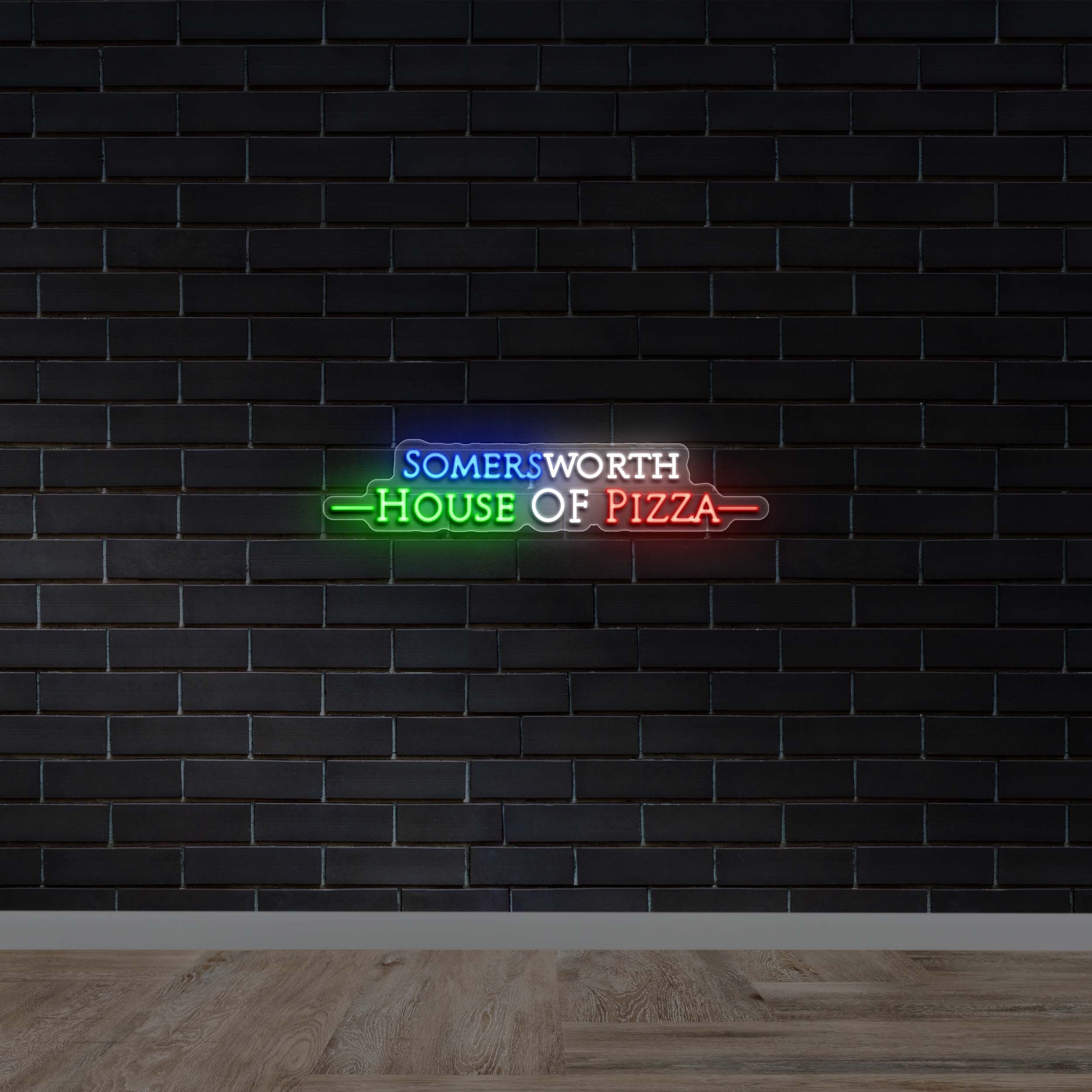 Somersworth House of Pizza - Premium Neon Artwork