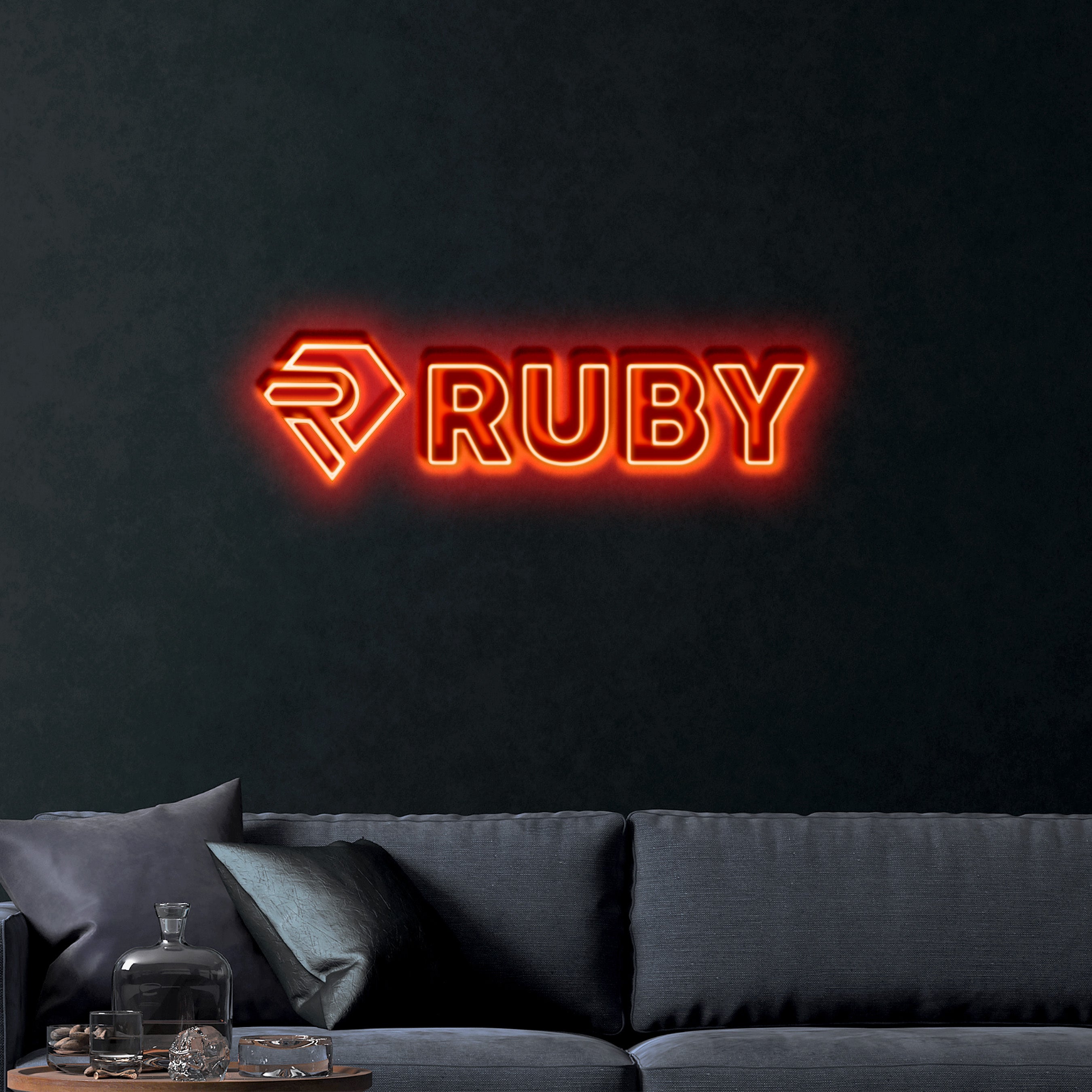 Ruby – Premium Neon Artwork