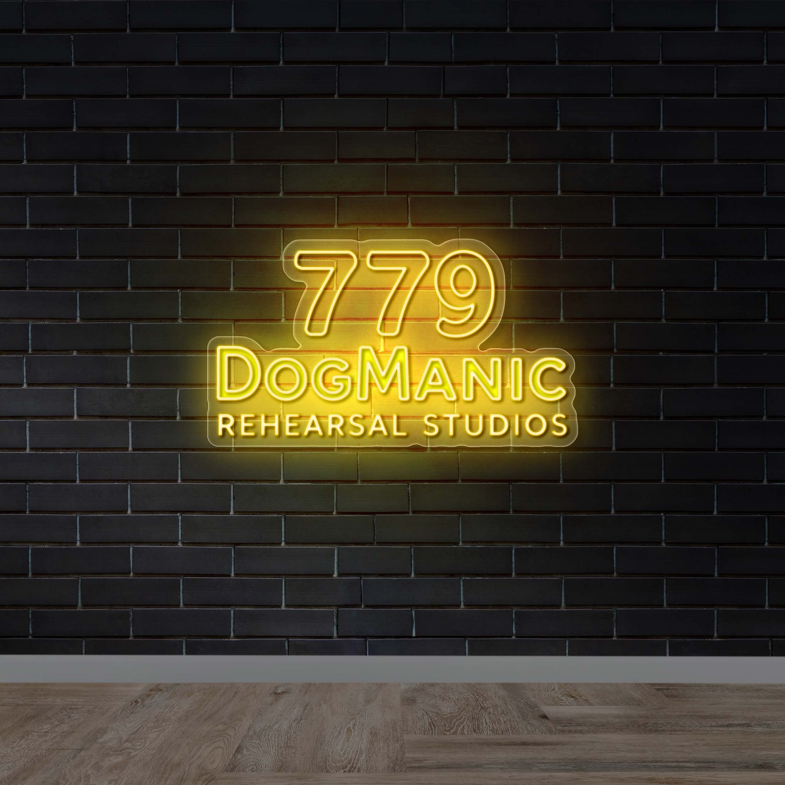 779 DogManic | 2nd Version - Premium Neon Artwork