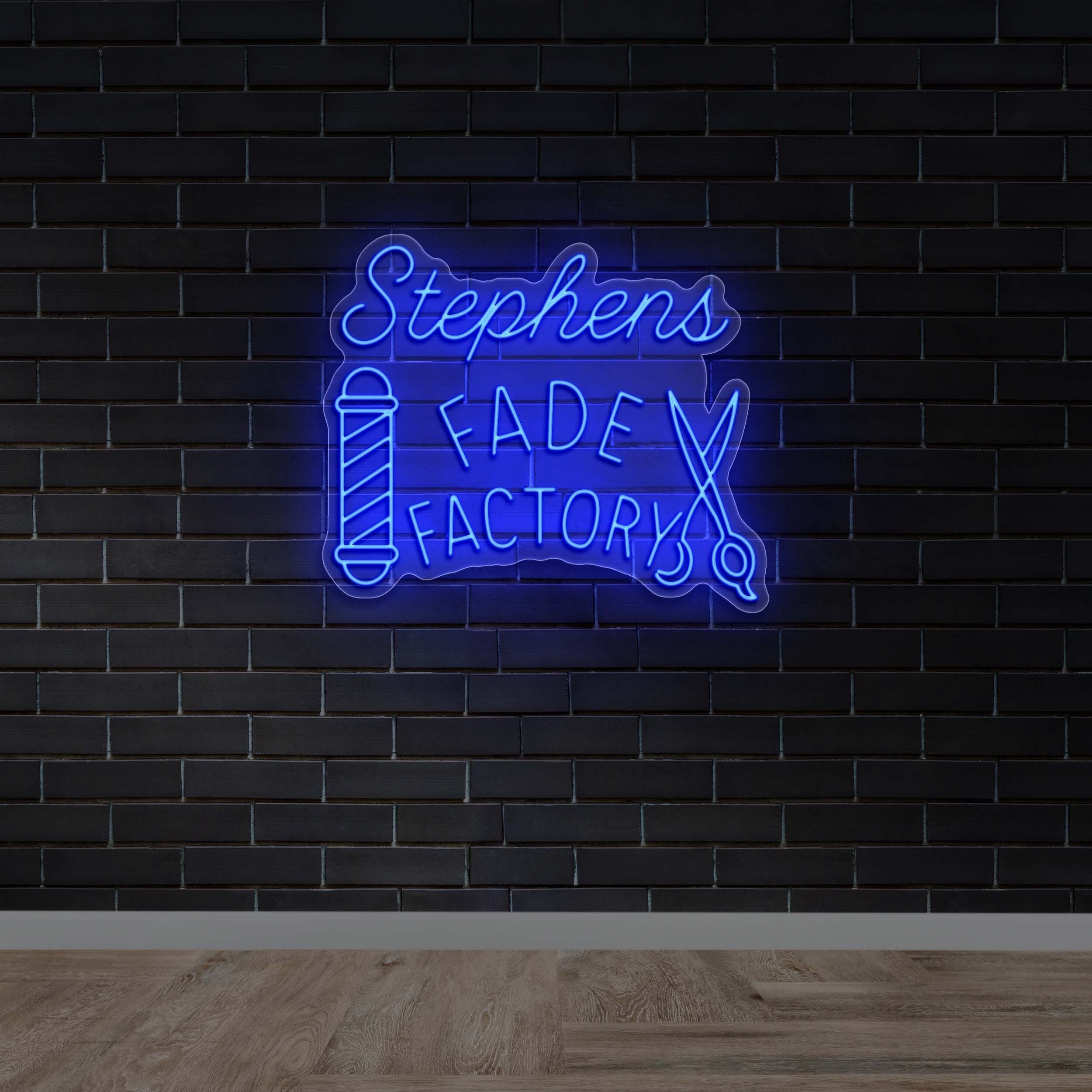 Stephens Fade Factory - Premium Neon Artwork