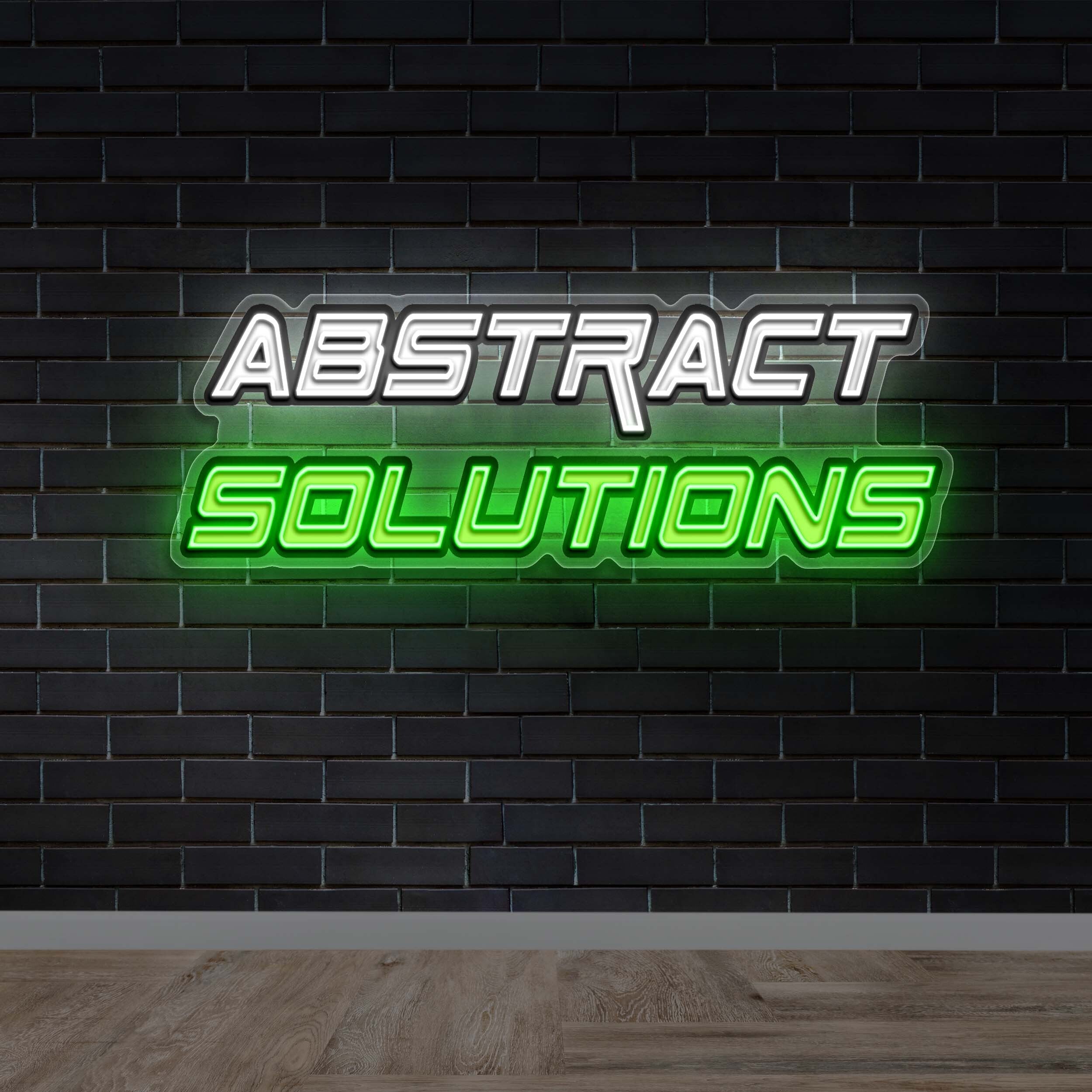 Abstract Solutions - Premium Neon Artwork
