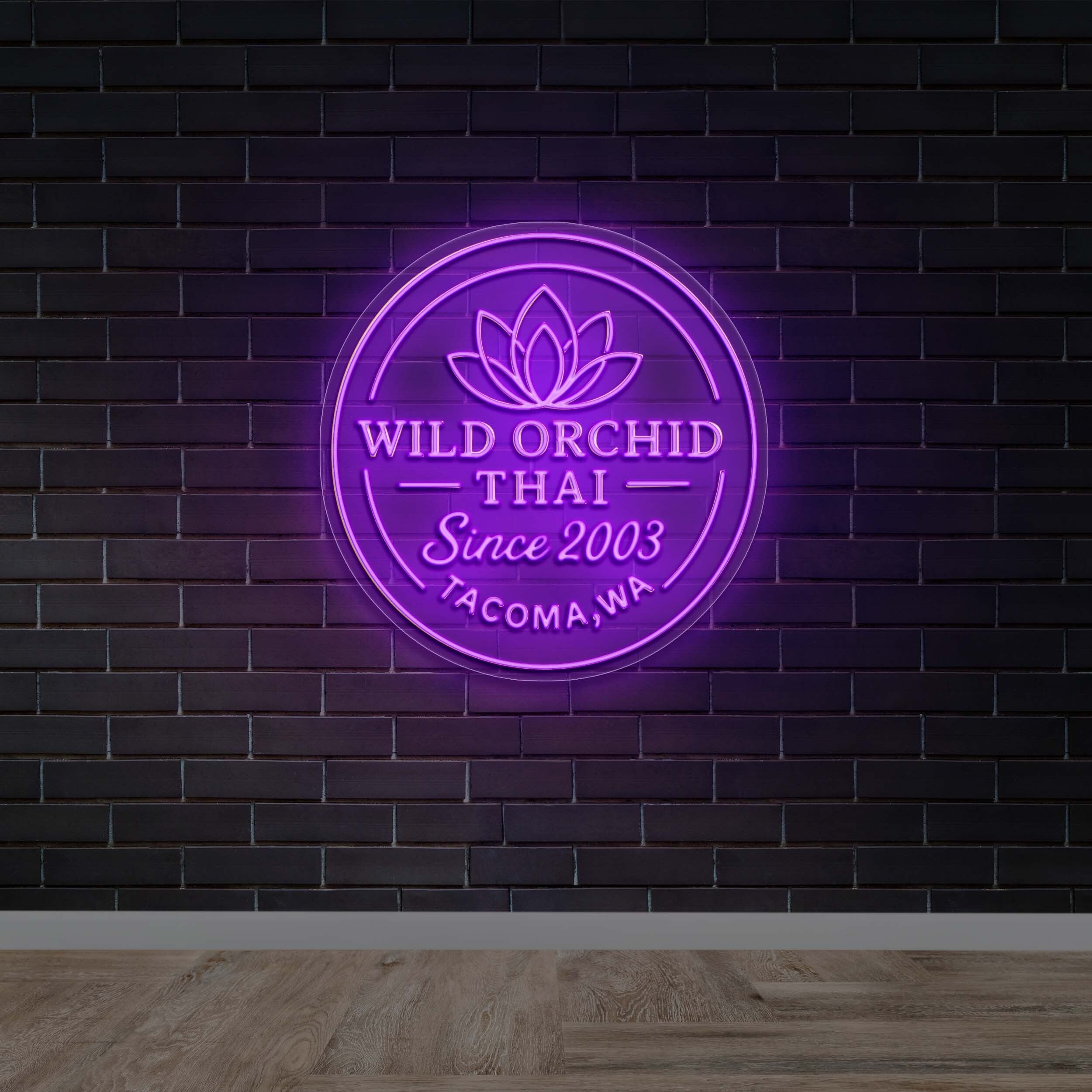 WILD ORCHID THAI - Premium Neon Artwork