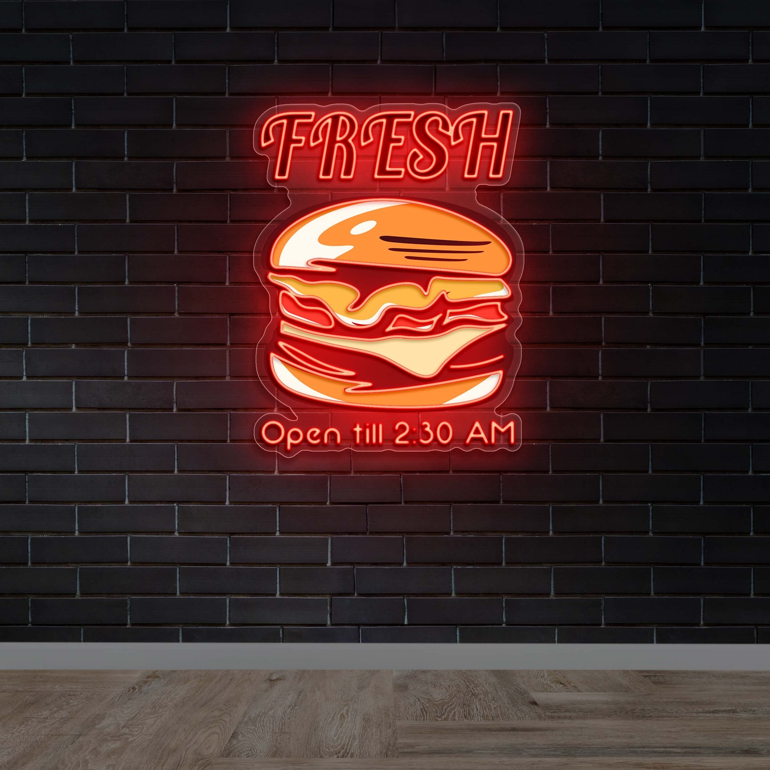 FRESH - Premium Neon Artwork