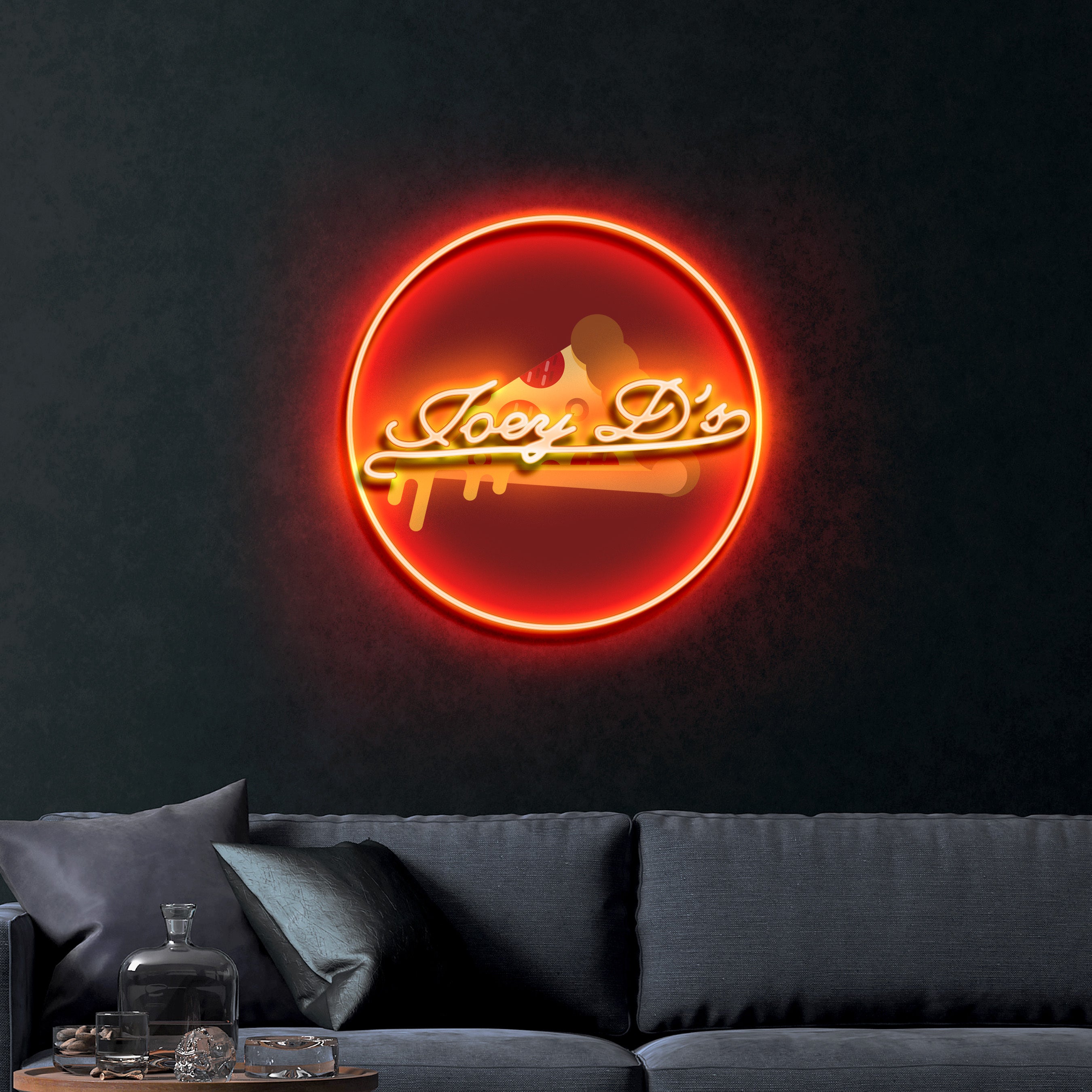 Joey D's – Premium Neon Artwork