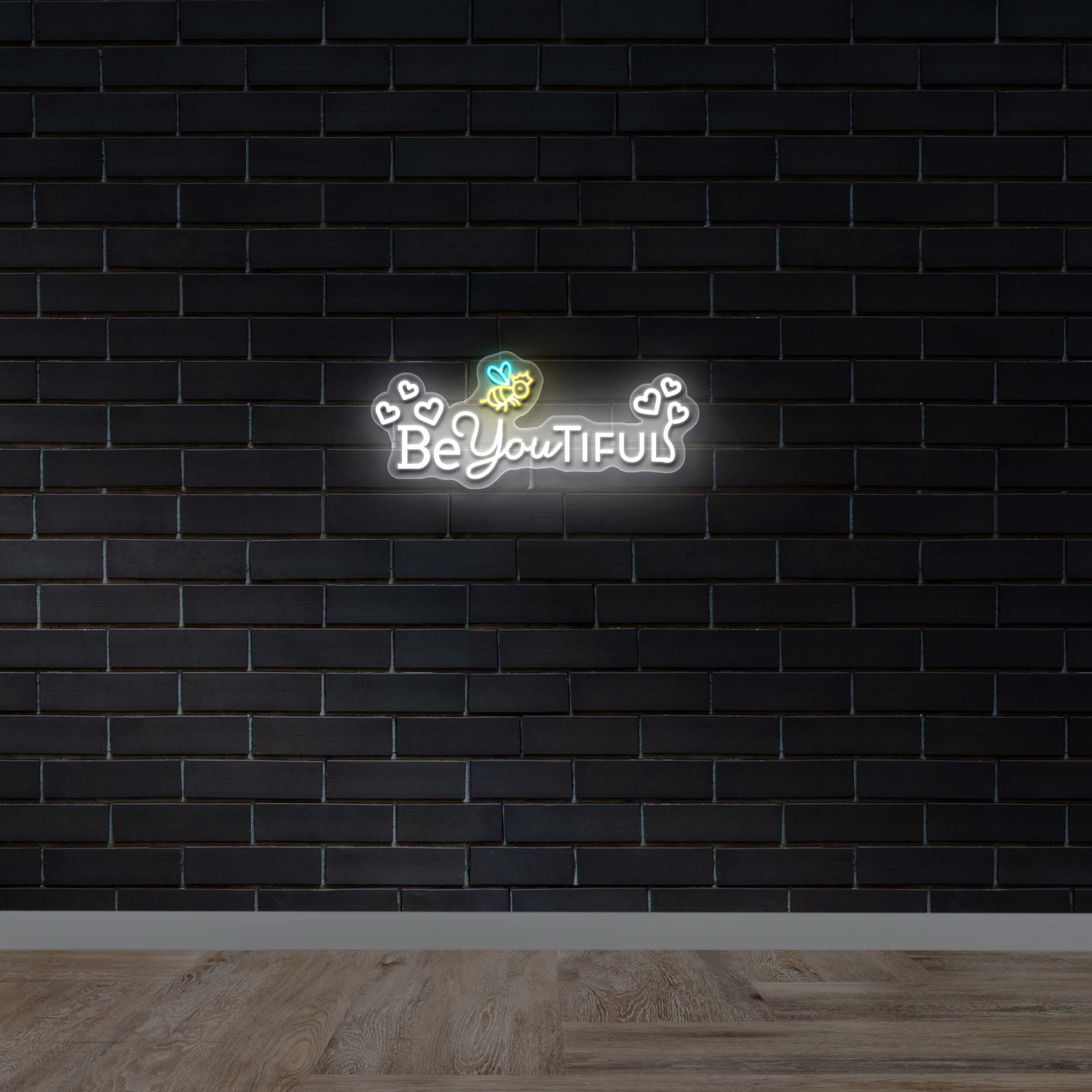 BE YOU TIFUL | 3rd Version - Premium Neon Artwork
