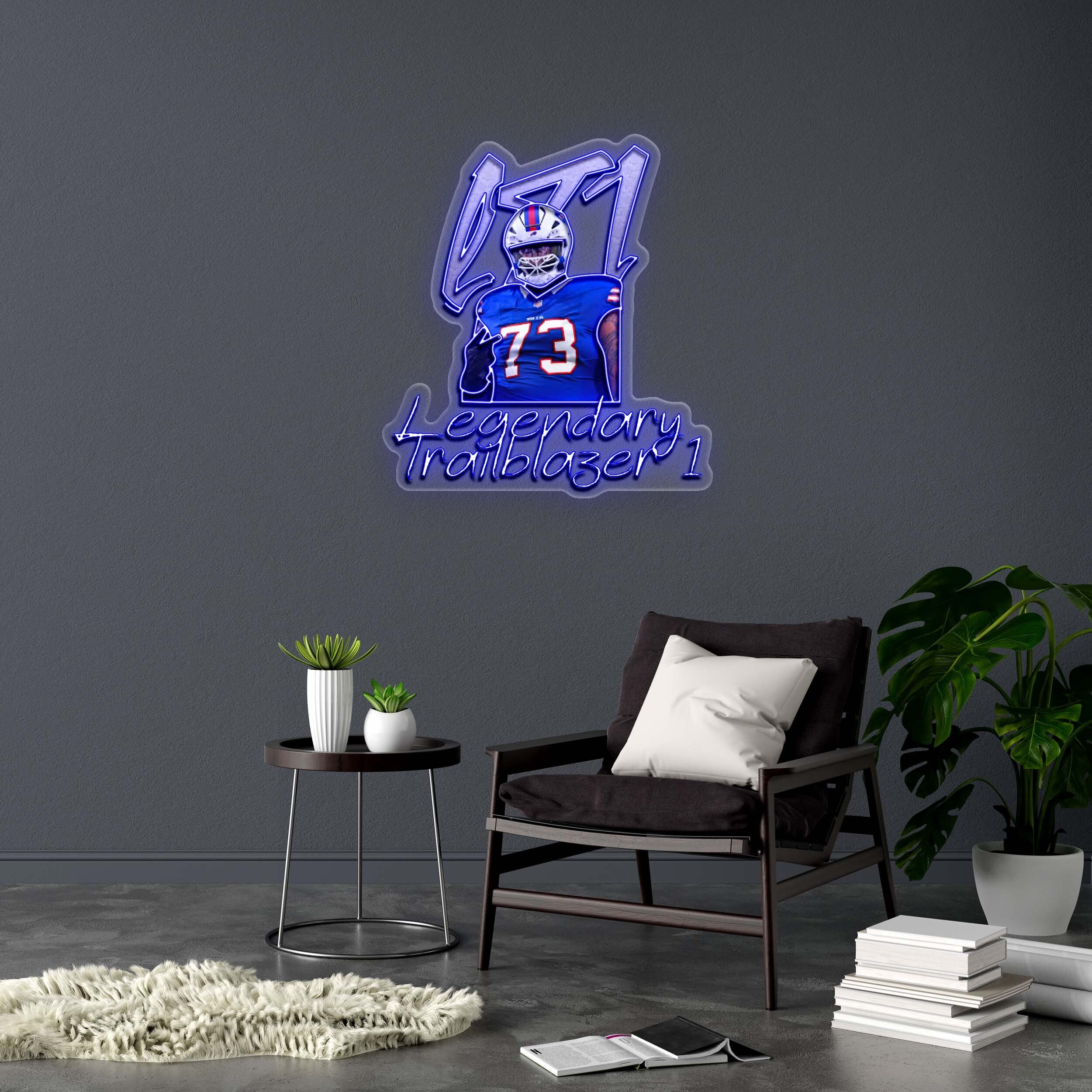 LEGENDARY TRAIL BLAZER 1 - Premium Neon Artwork