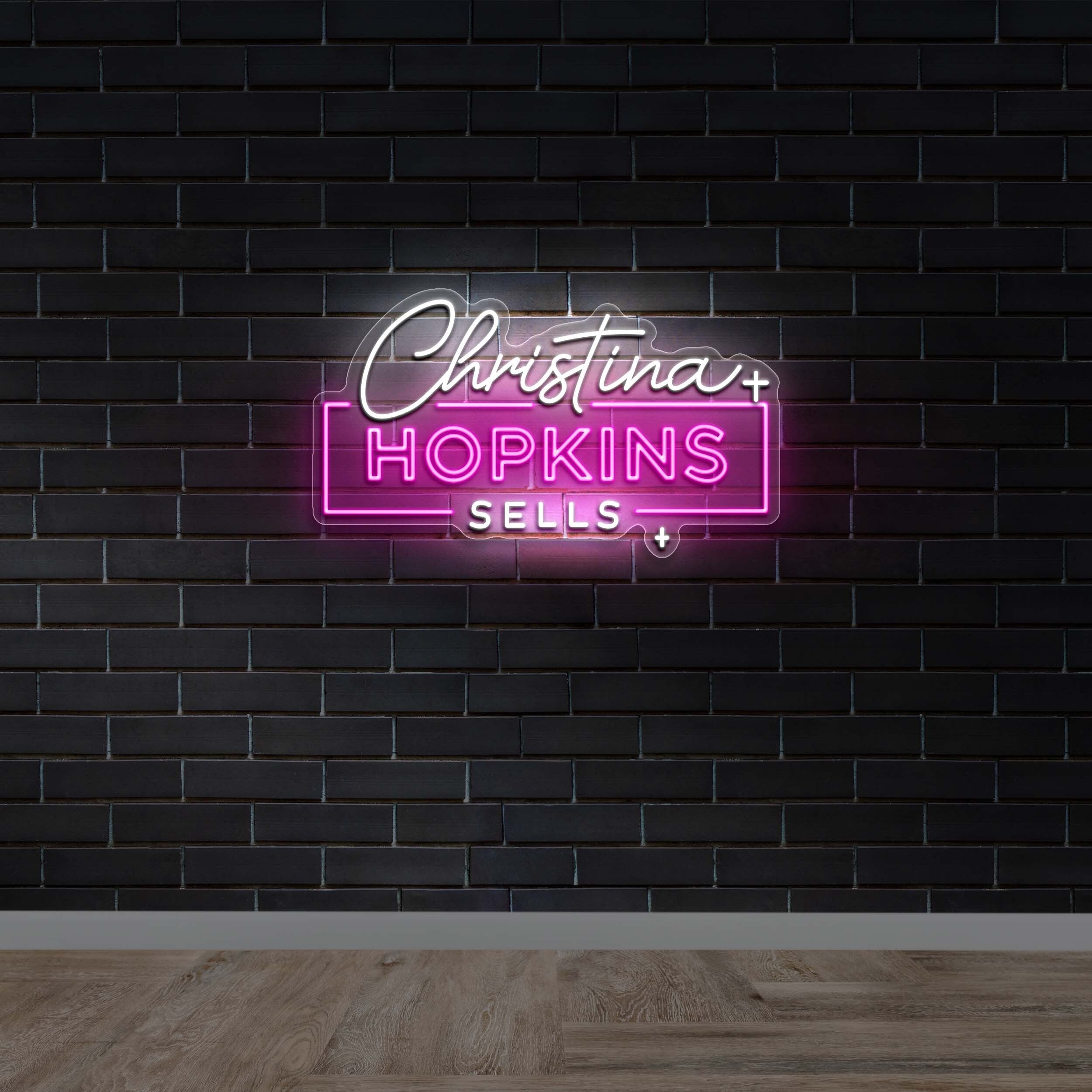 Christina Hopkins Sells - Premium Neon Artwork