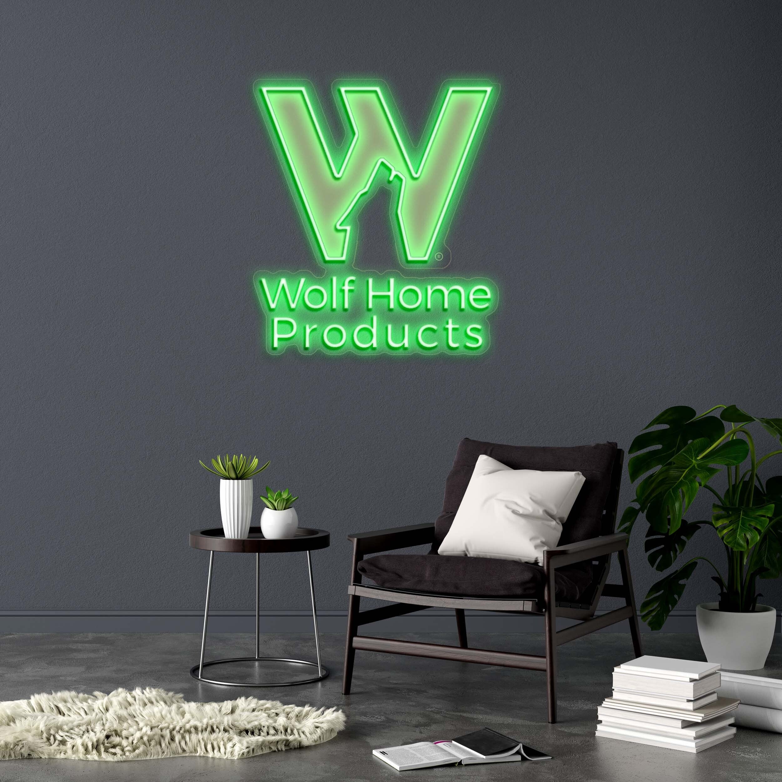 Wolf Home Products - Premium Neon Artwork