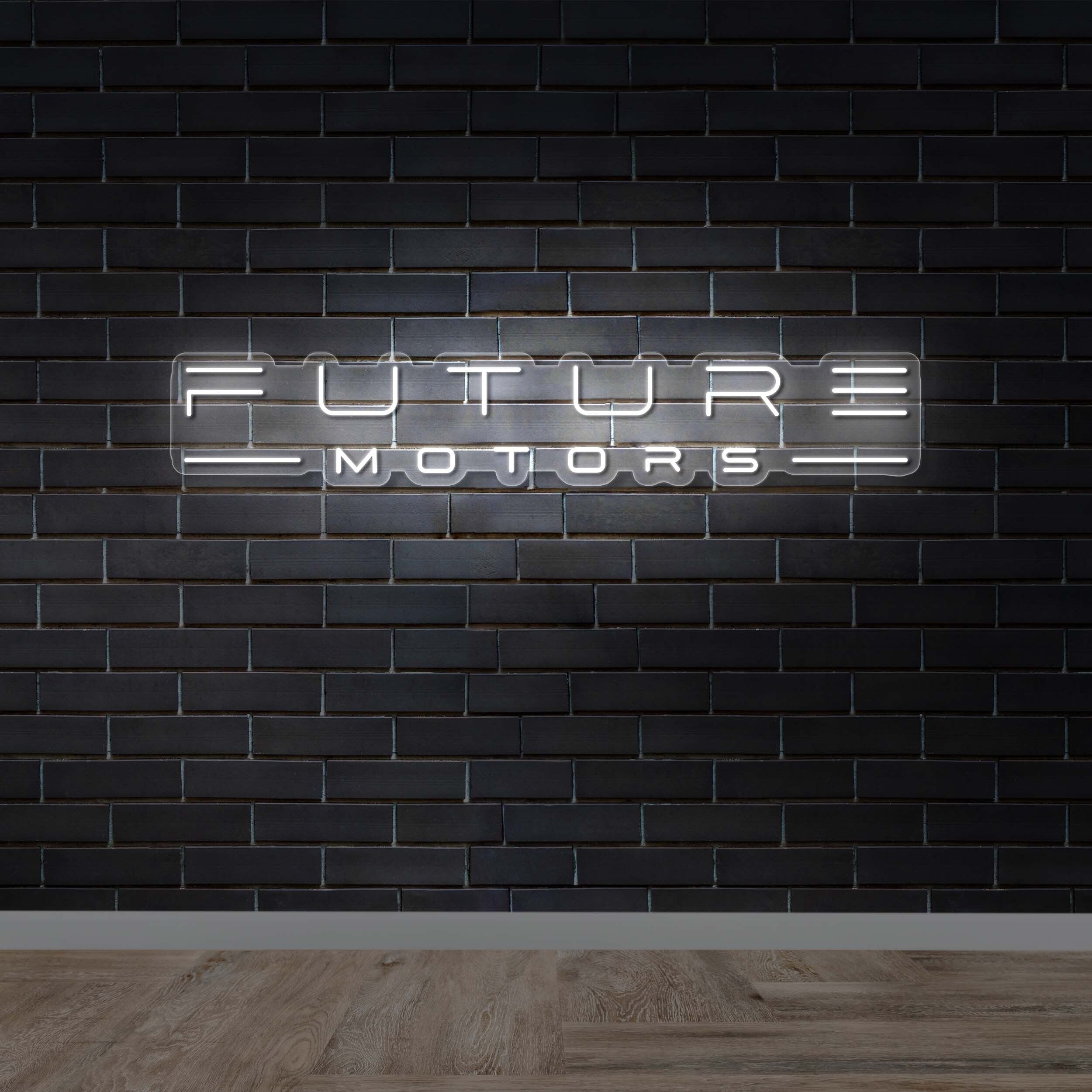 Future Motors - Premium Neon Artwork