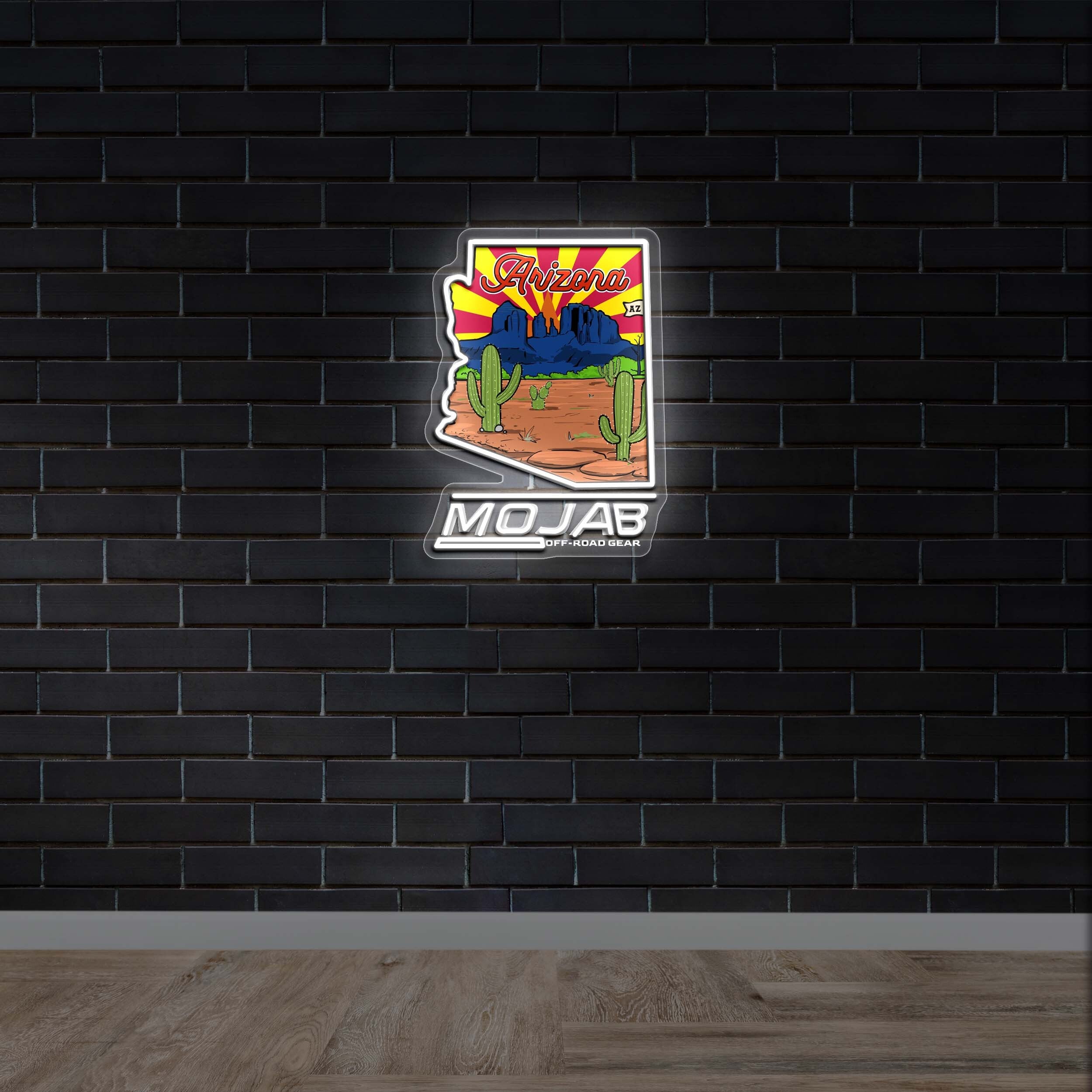 Arizona Mojab Off-Road Gear - Premium Neon Artwork