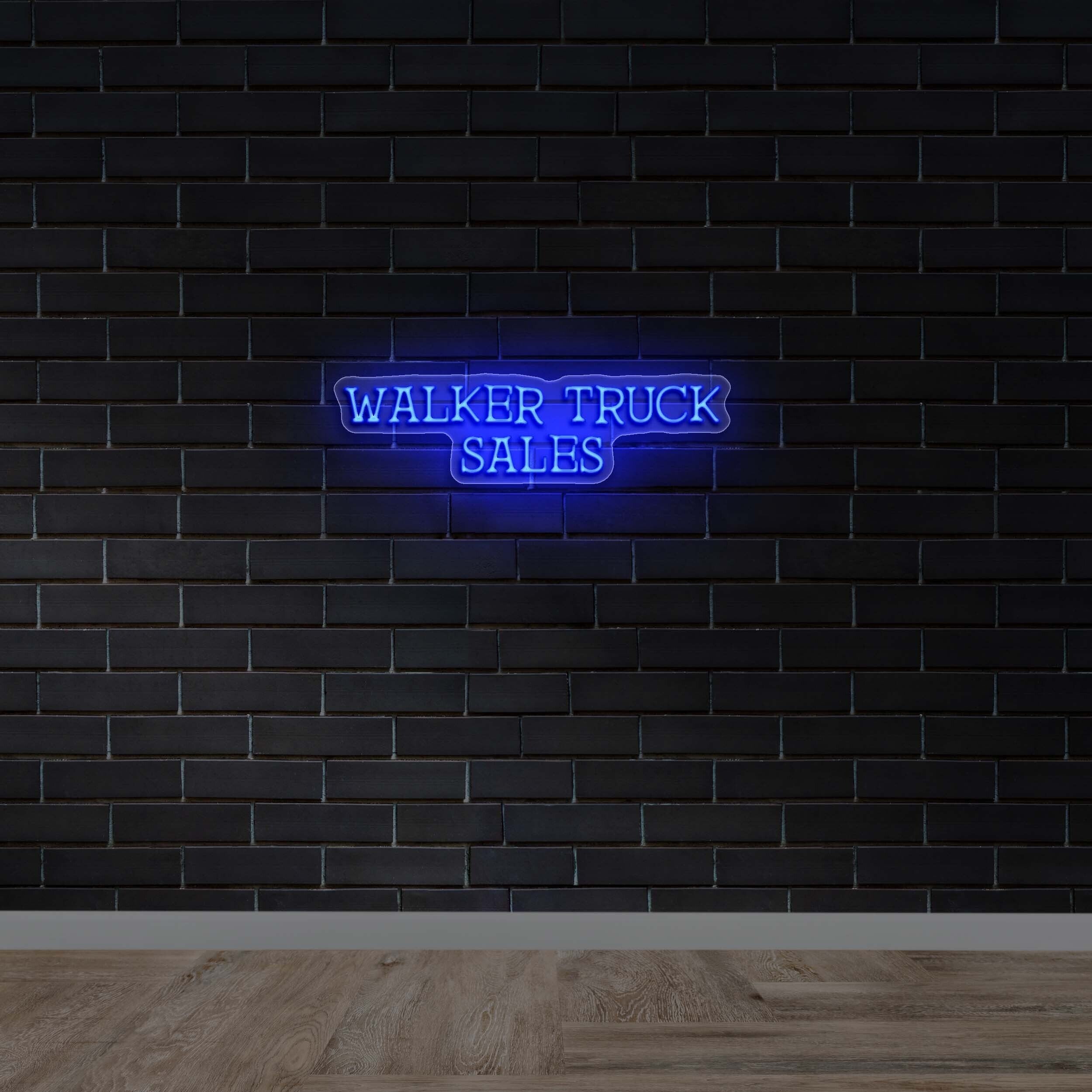 Walker Truck Sales – Premium Neon Artwork