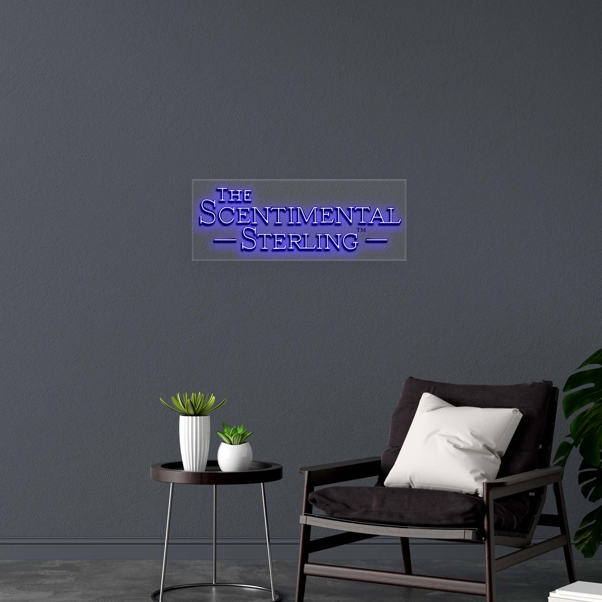 THE SCENTIMENTAL STERLING ll - Premium Neon Artwork