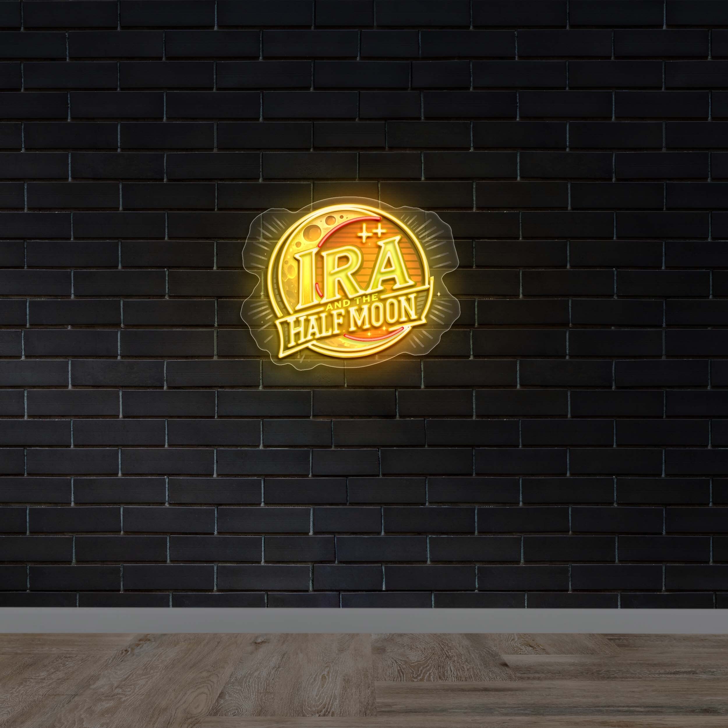 IRA HALF MOON - Premium Neon Artwork