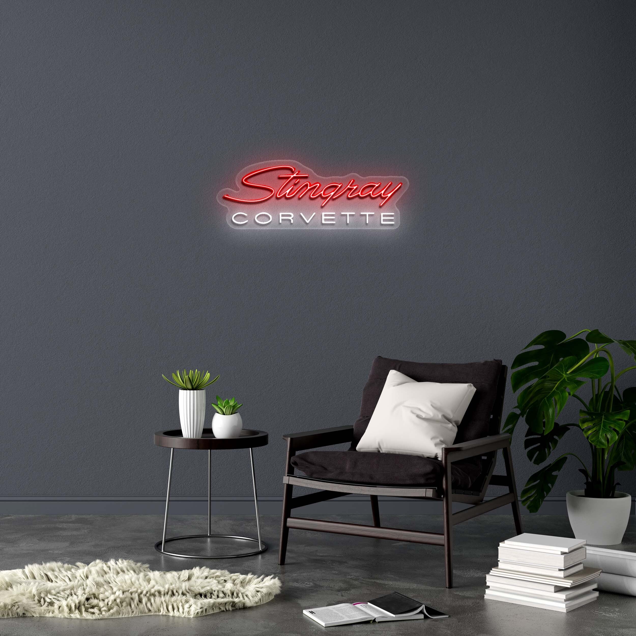 Stingray CORVETTE - Premium Neon Artwork