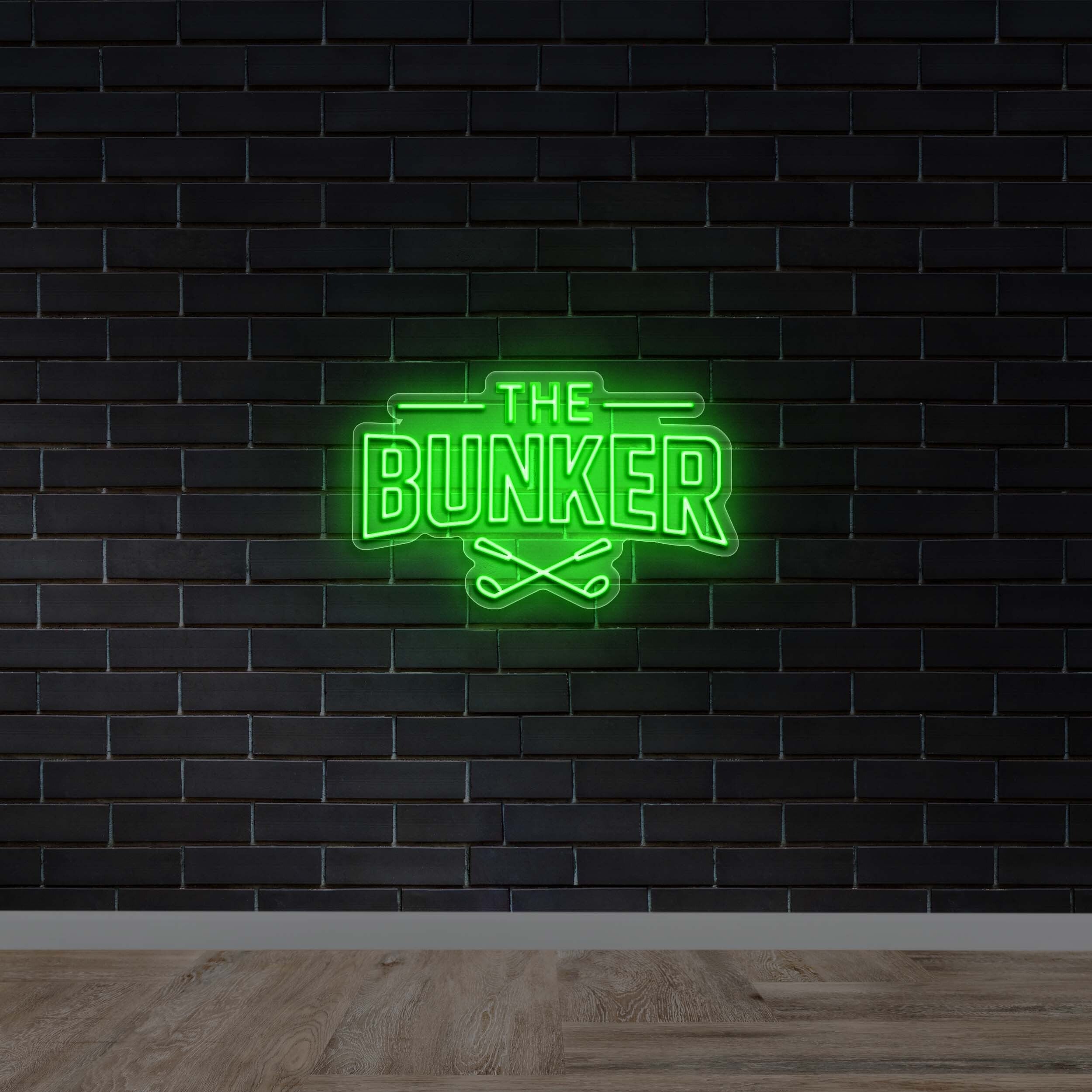 THE BUNKER - Premium Neon Artwork