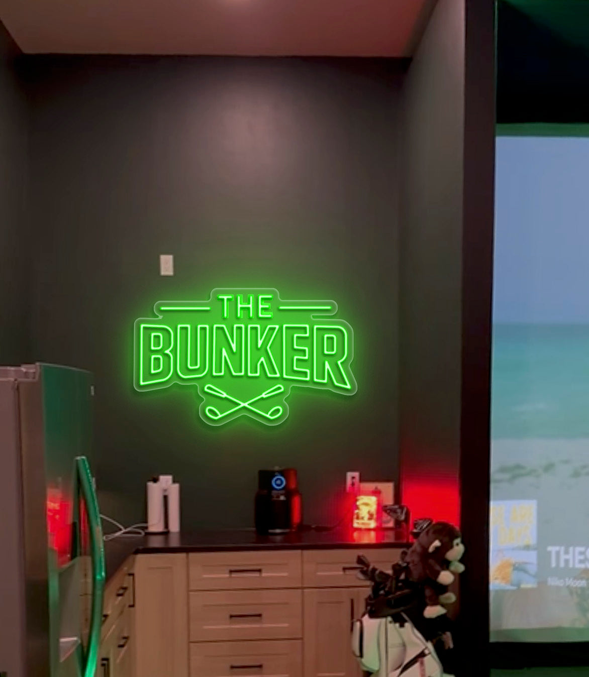 THE BUNKER - Premium Neon Artwork