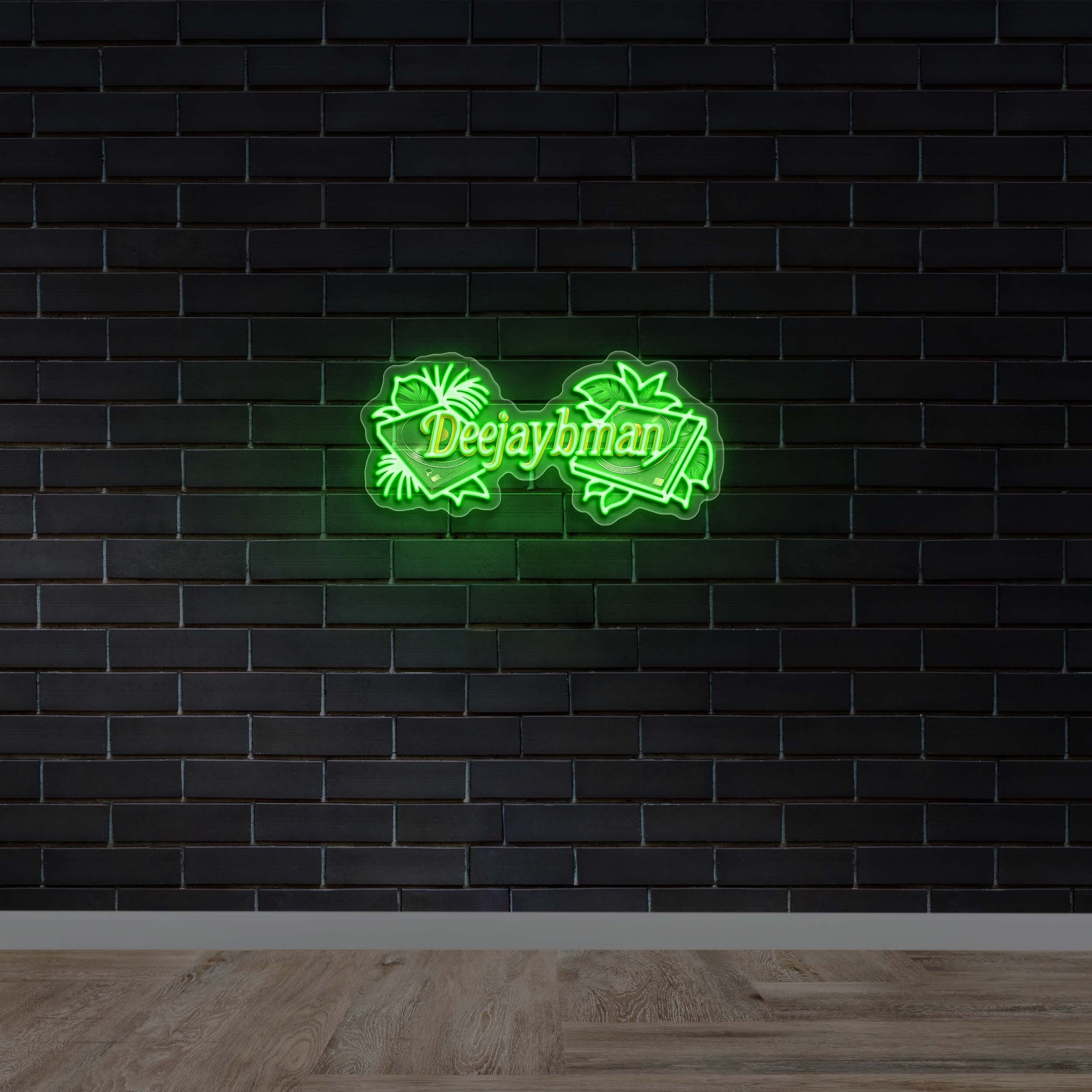 Deejaybman - Premium Neon Artwork