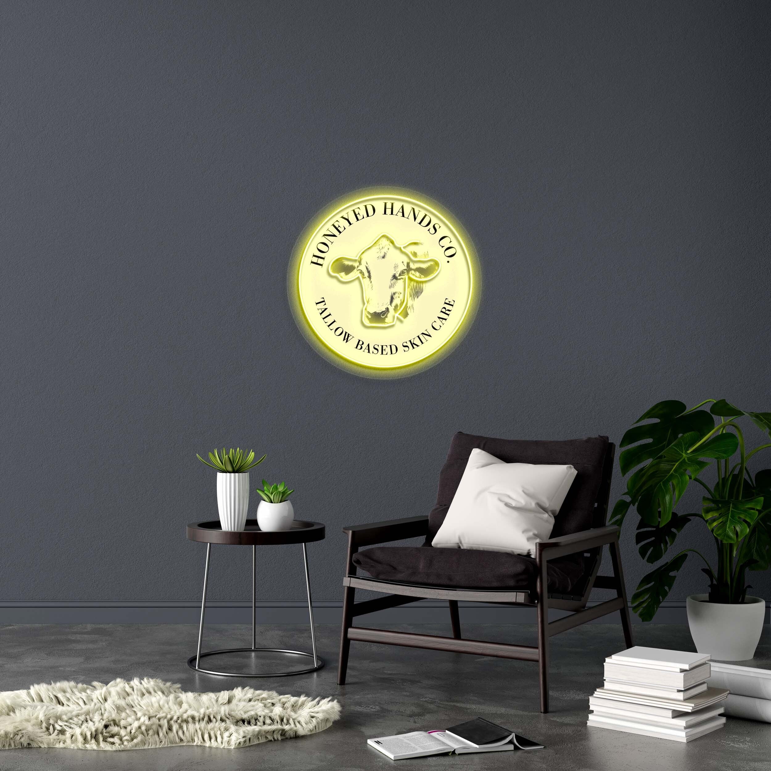 HONEYED HANDS CO. – Premium Neon Artwork