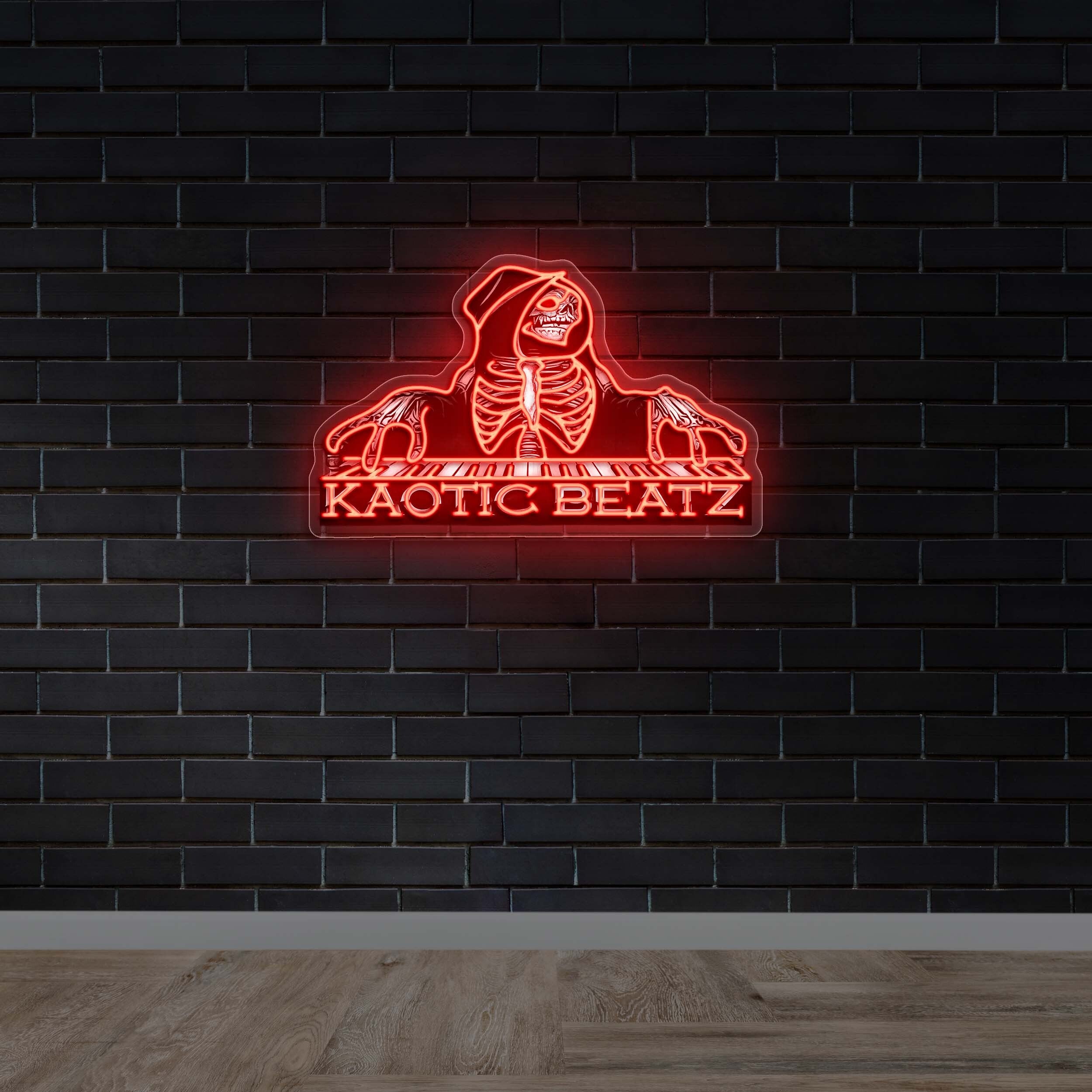 KAOTIC BEATZ - Premium Neon Artwork