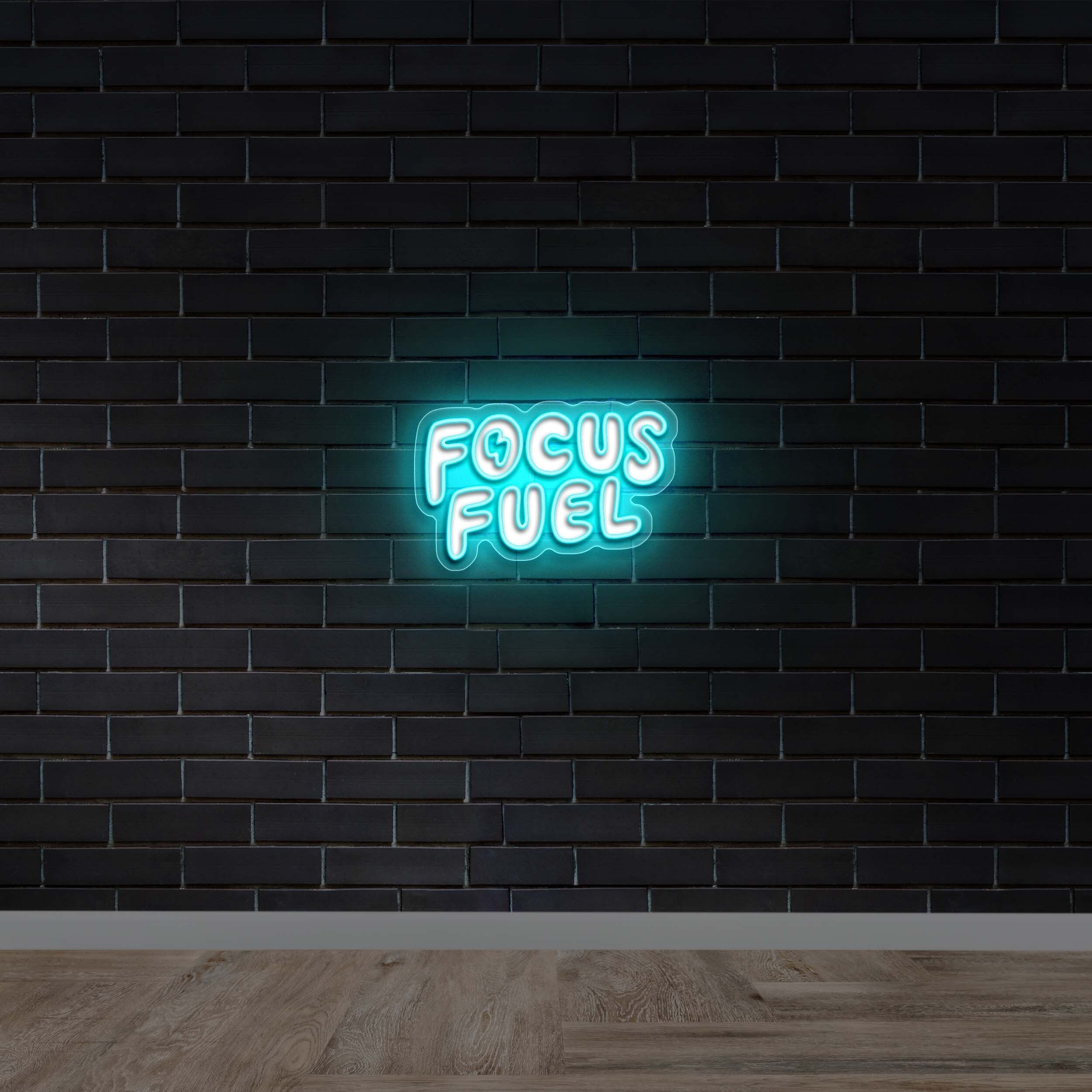 FOCUS FUEL - Premium Neon Artwork