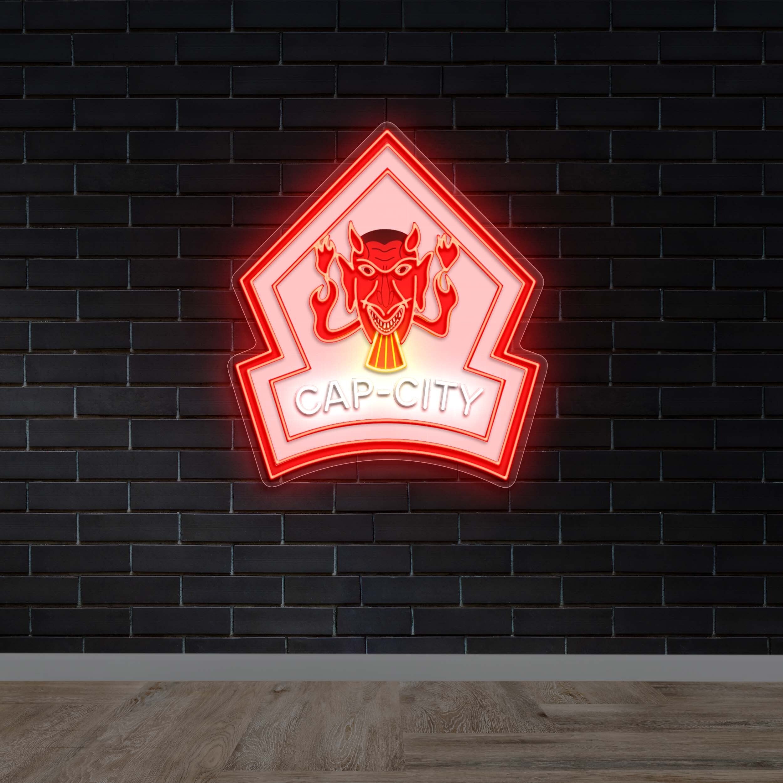 CAP CITY - Premium Neon Artwork