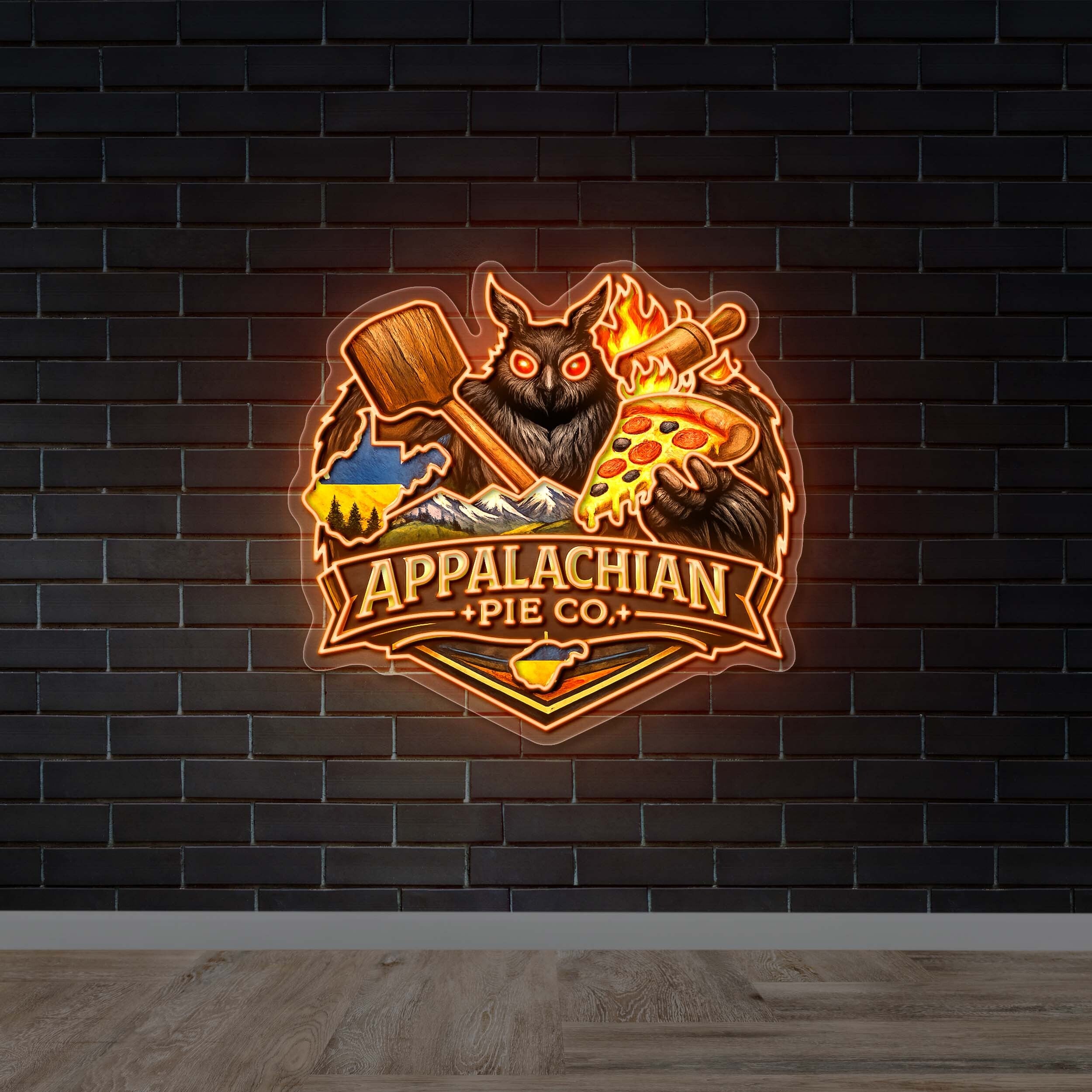 APPALACHIAN PIE CO. - Premium Neon Artwork