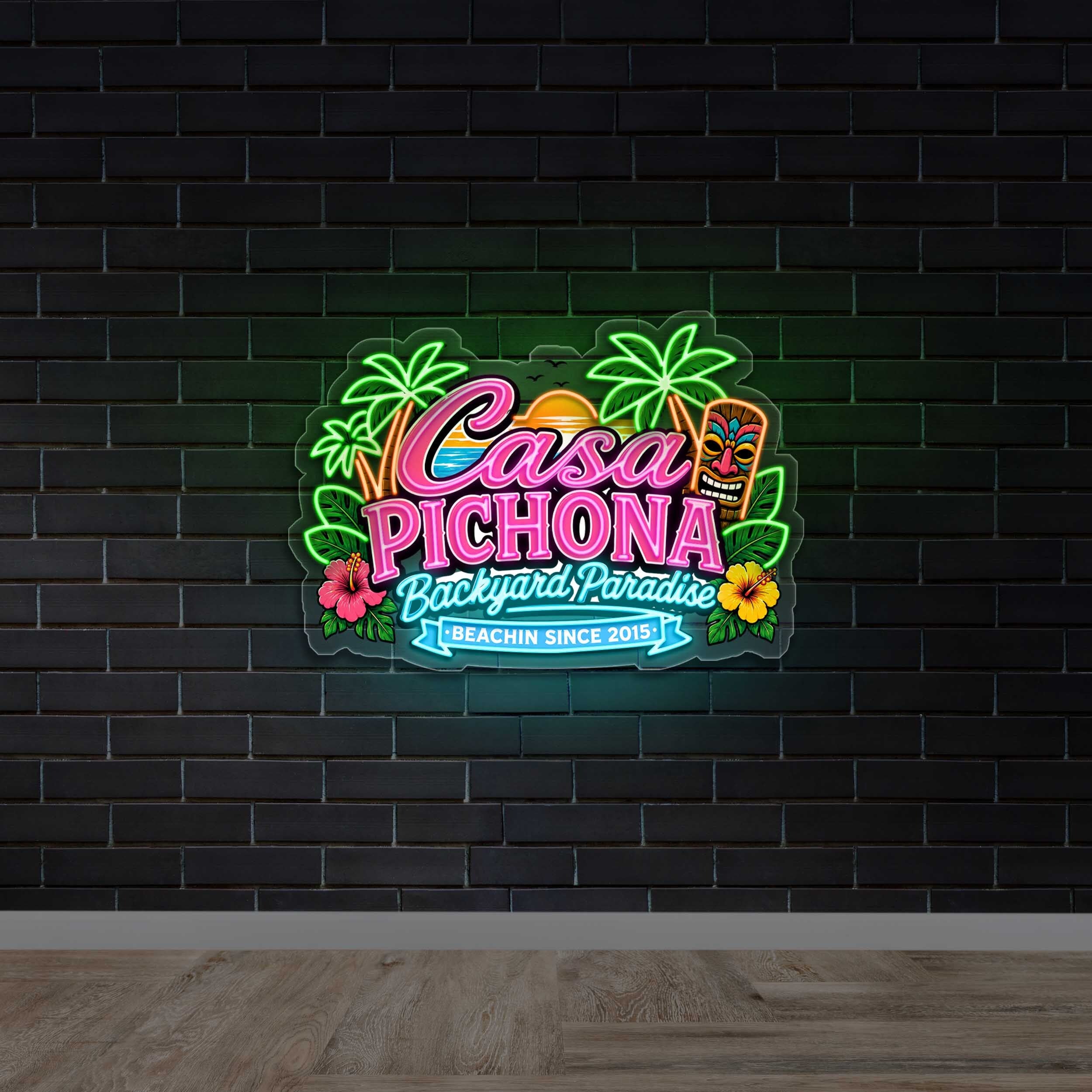 CASA PICHONA | 2nd Version - Premium Neon Artwork