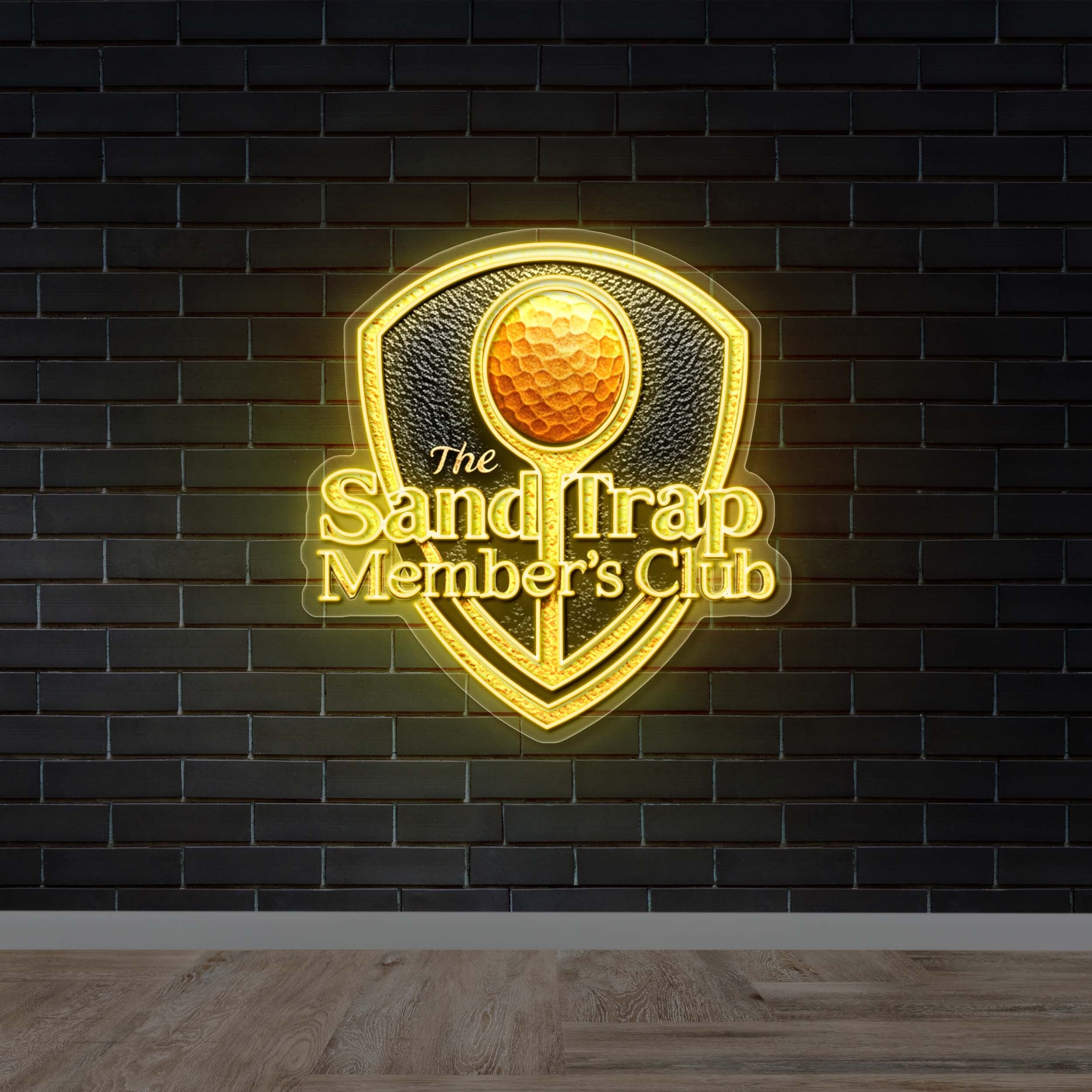 Sand Trap Member’s Club - Premium Neon Artwork