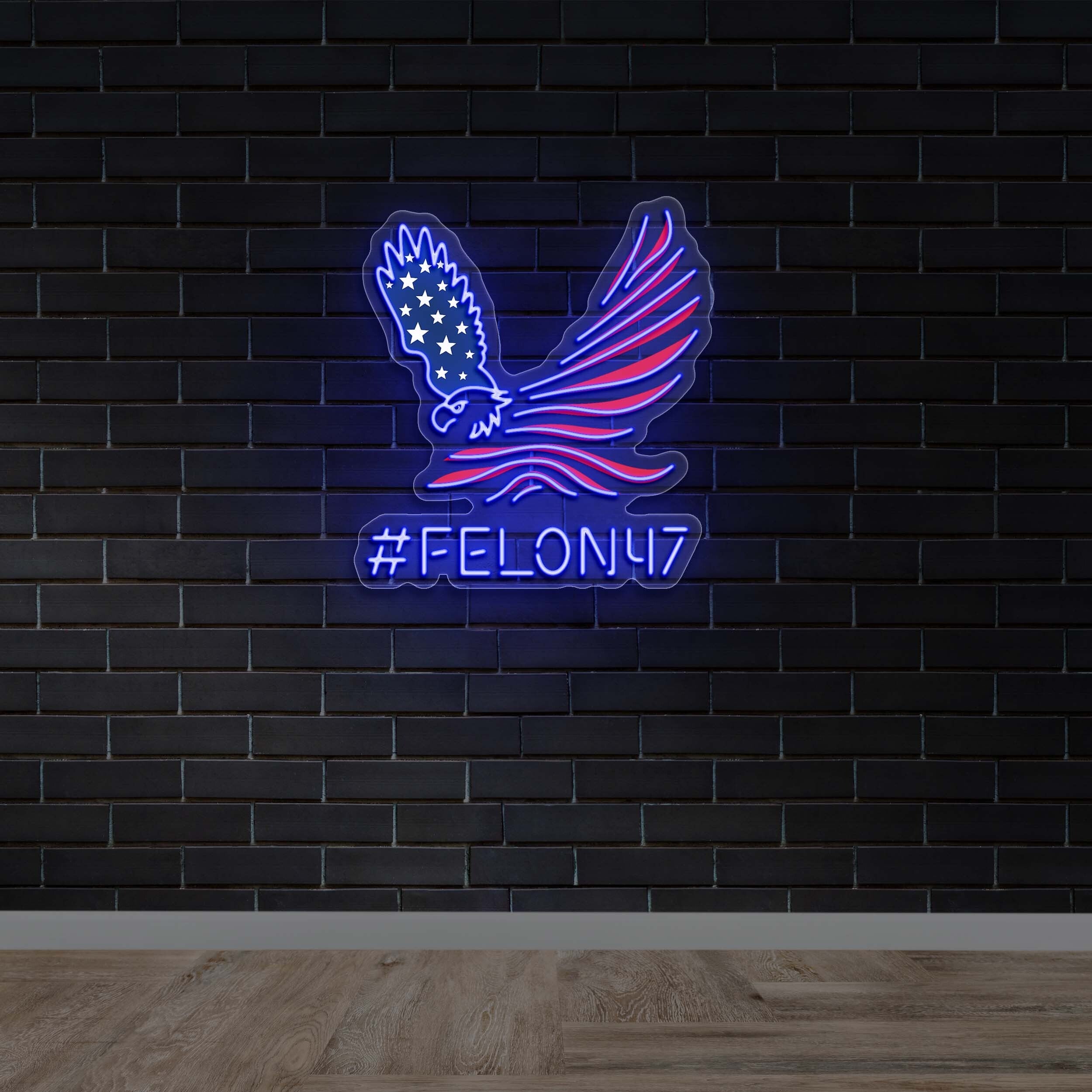 #FELON47 - Premium Neon Artwork