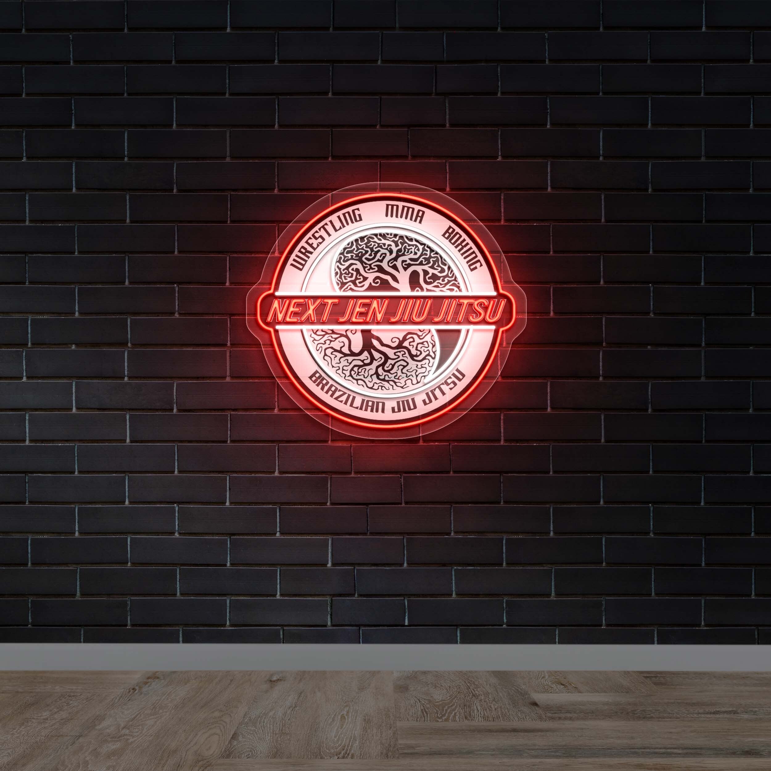 NEXT JEN JIU JITSU - Premium Neon Artwork