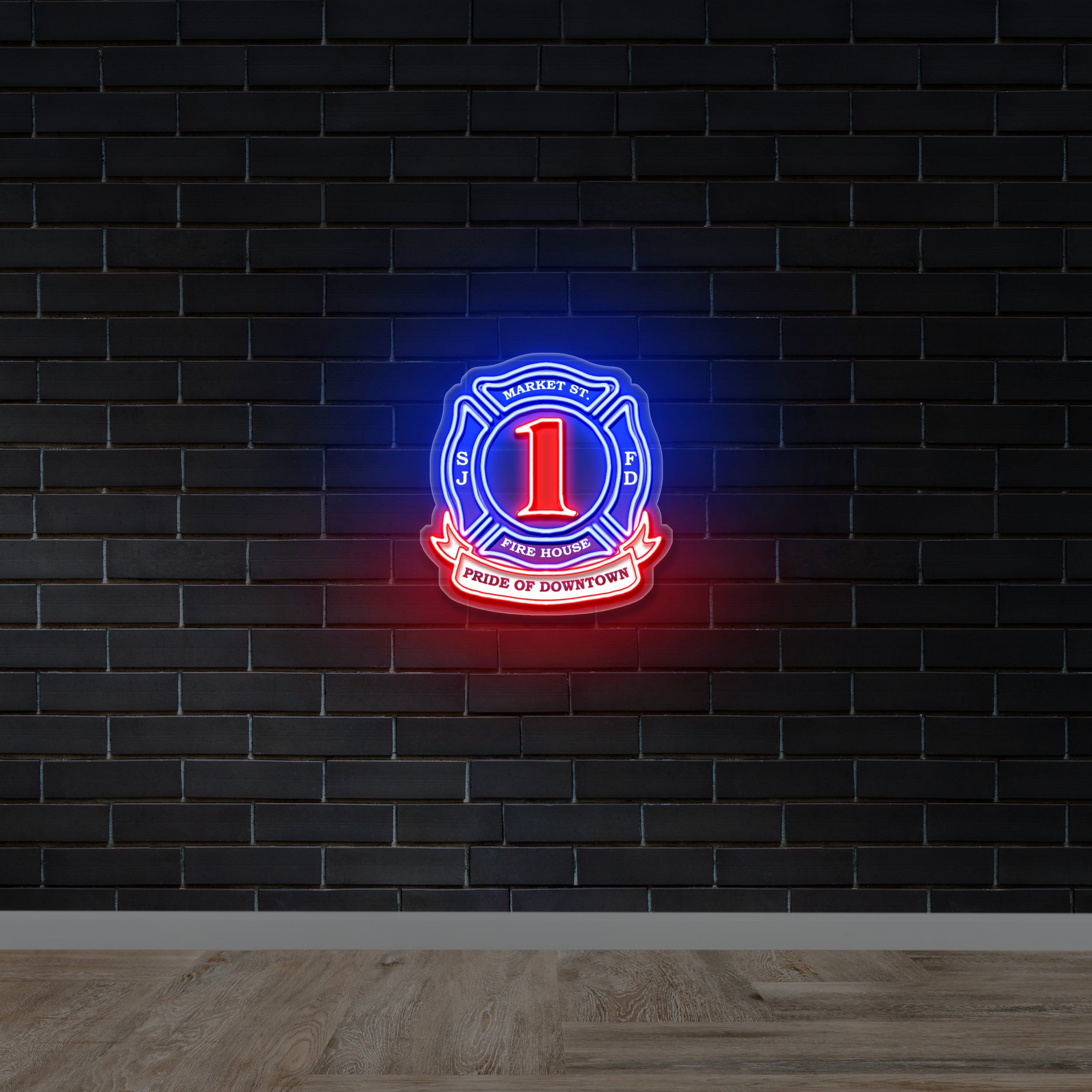 PRIDE OF DOWNTOWN - Premium Neon Artwork