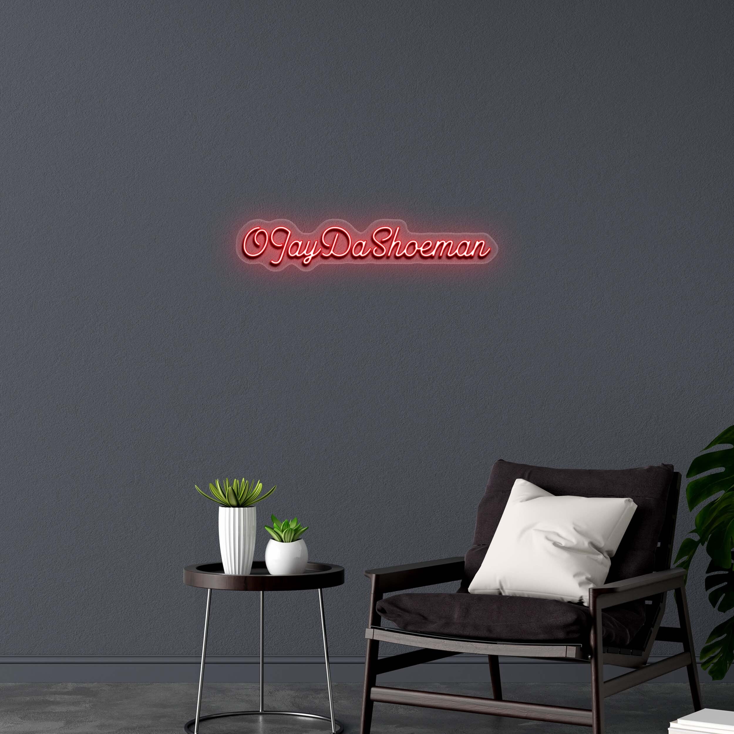 OJayDaShoeman - Premium Neon Artwork