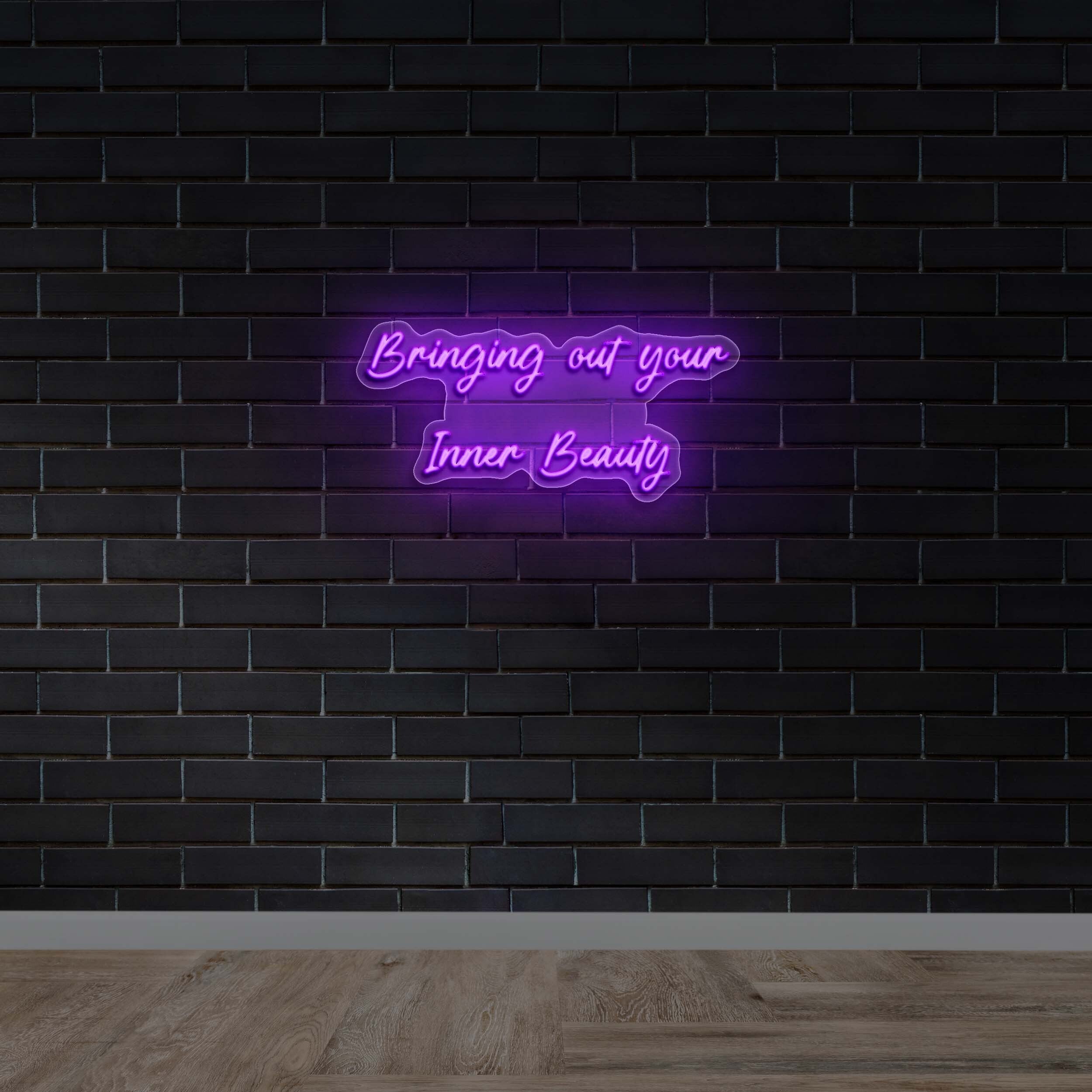 Bringing out your Inner Beauty (spaced out version) - Premium Neon Artwork