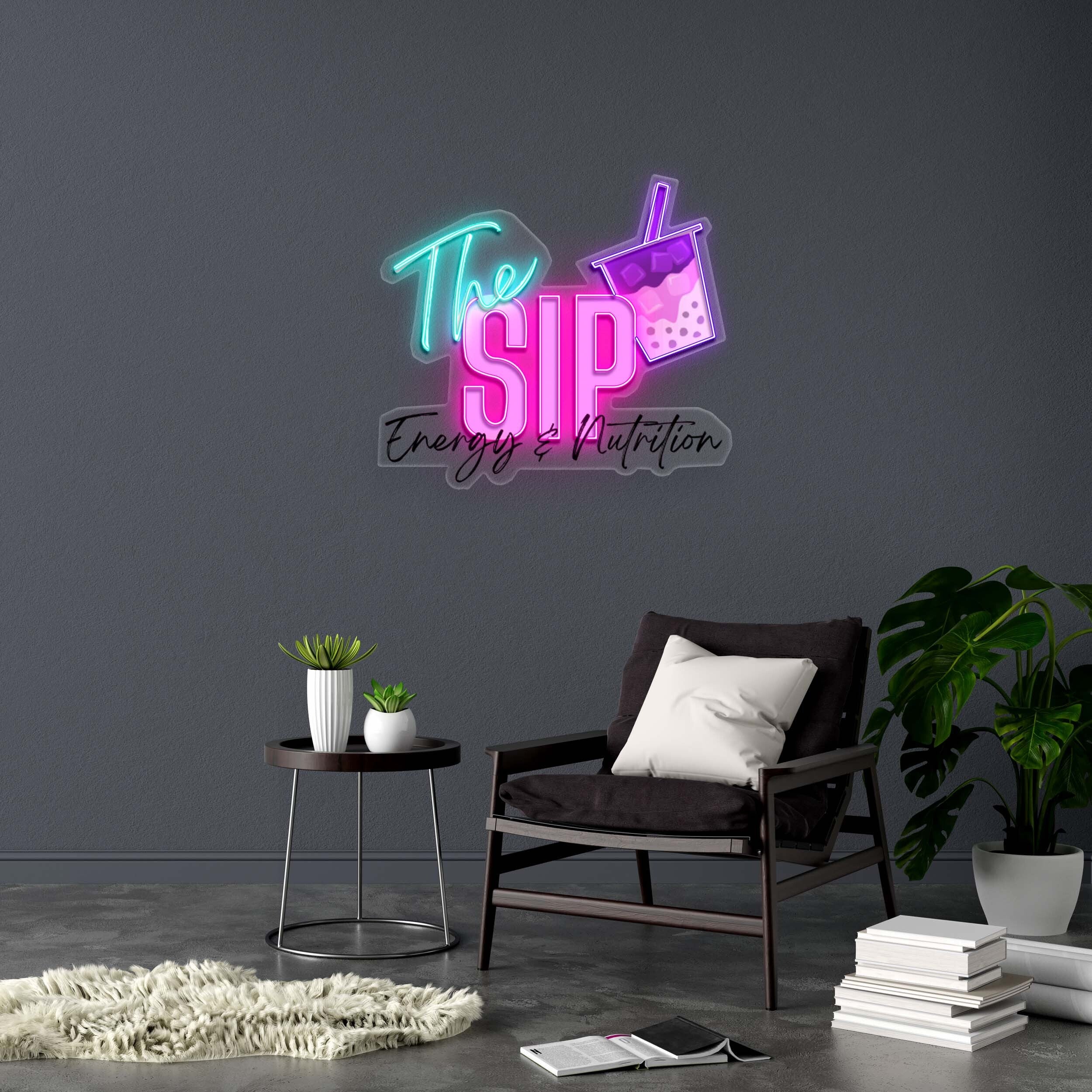 The SIP - Premium Neon Artwork