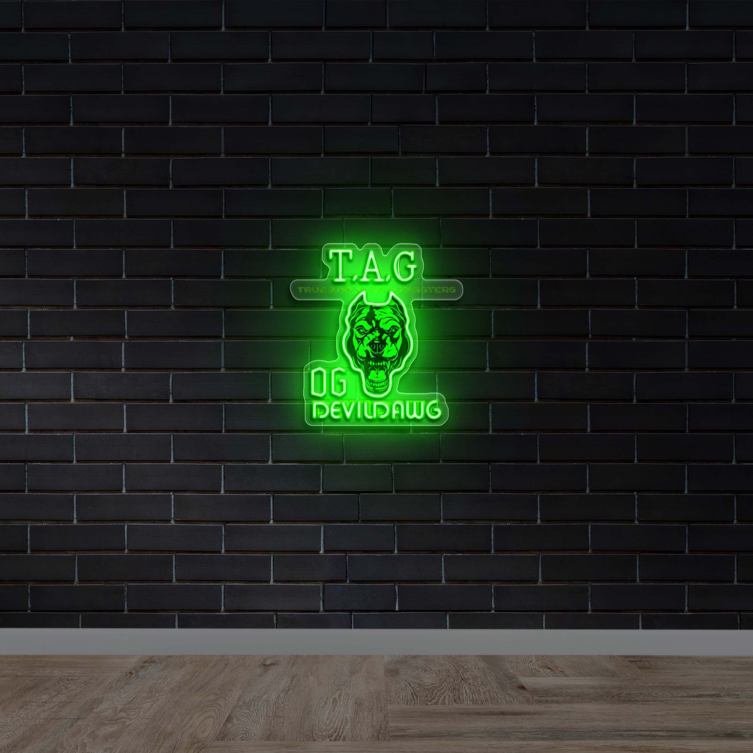 TAG OGDEVILDAWG - Premium Neon Artwork