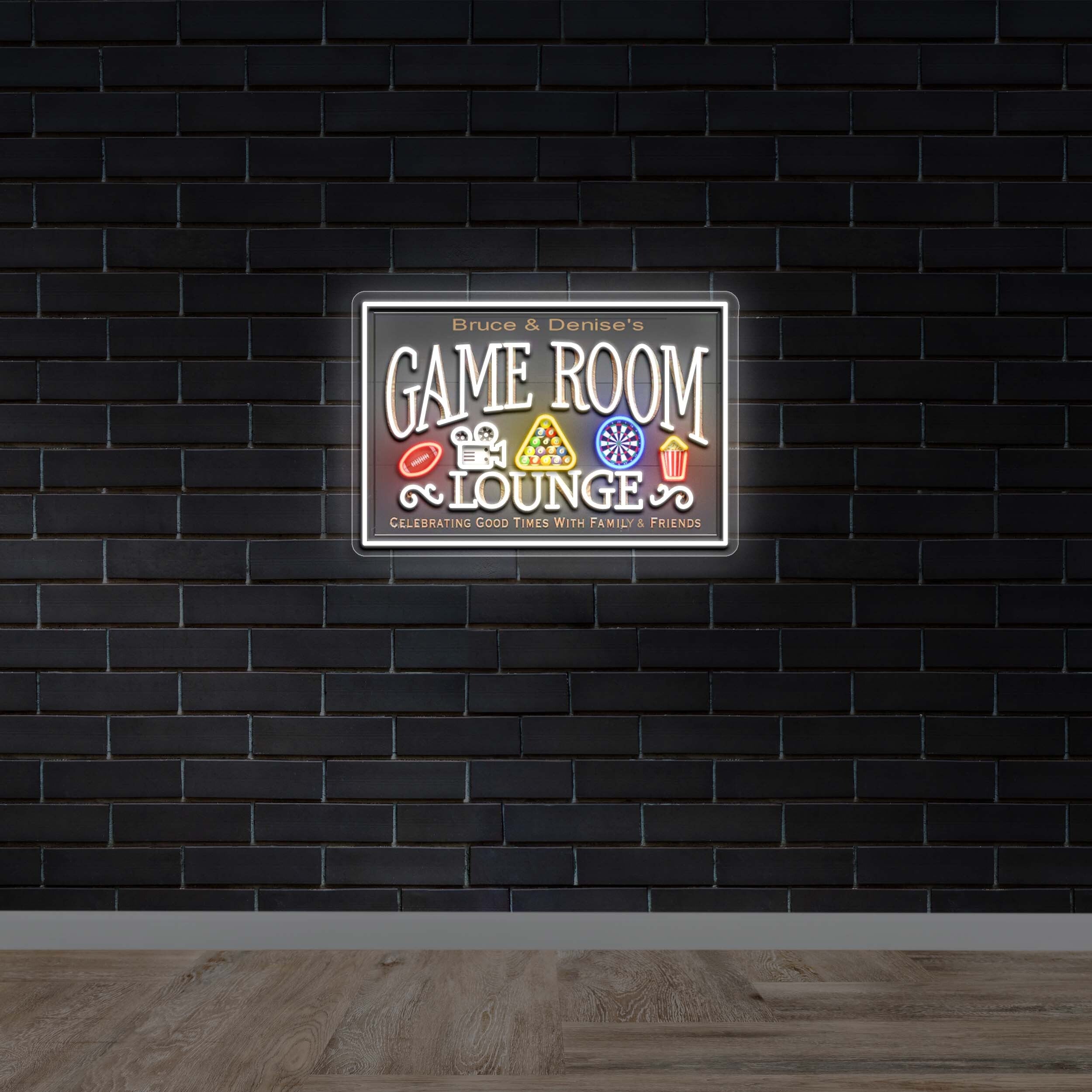 GAME ROOM | 2nd Version - Premium Neon Artwork