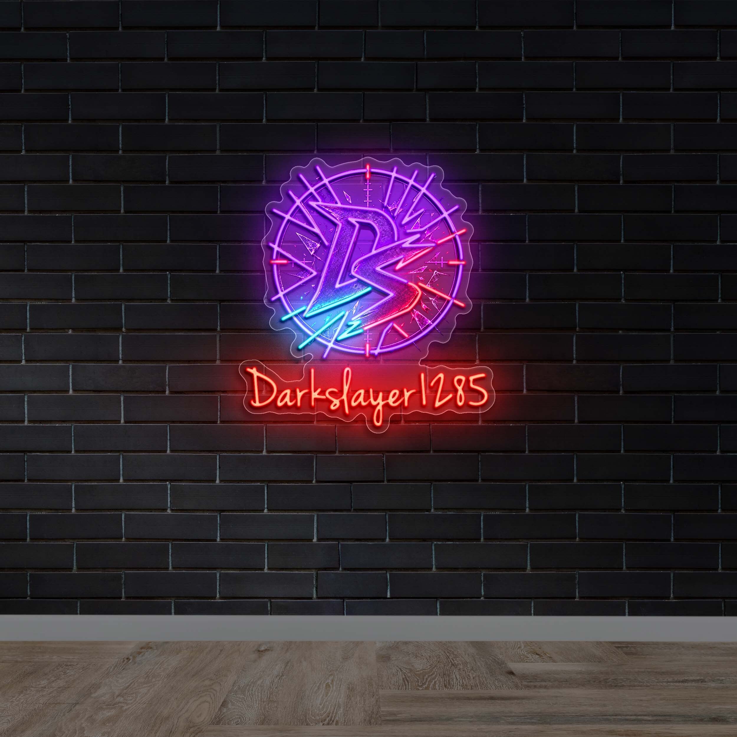 Darkslayer1285 - Premium Neon Artwork