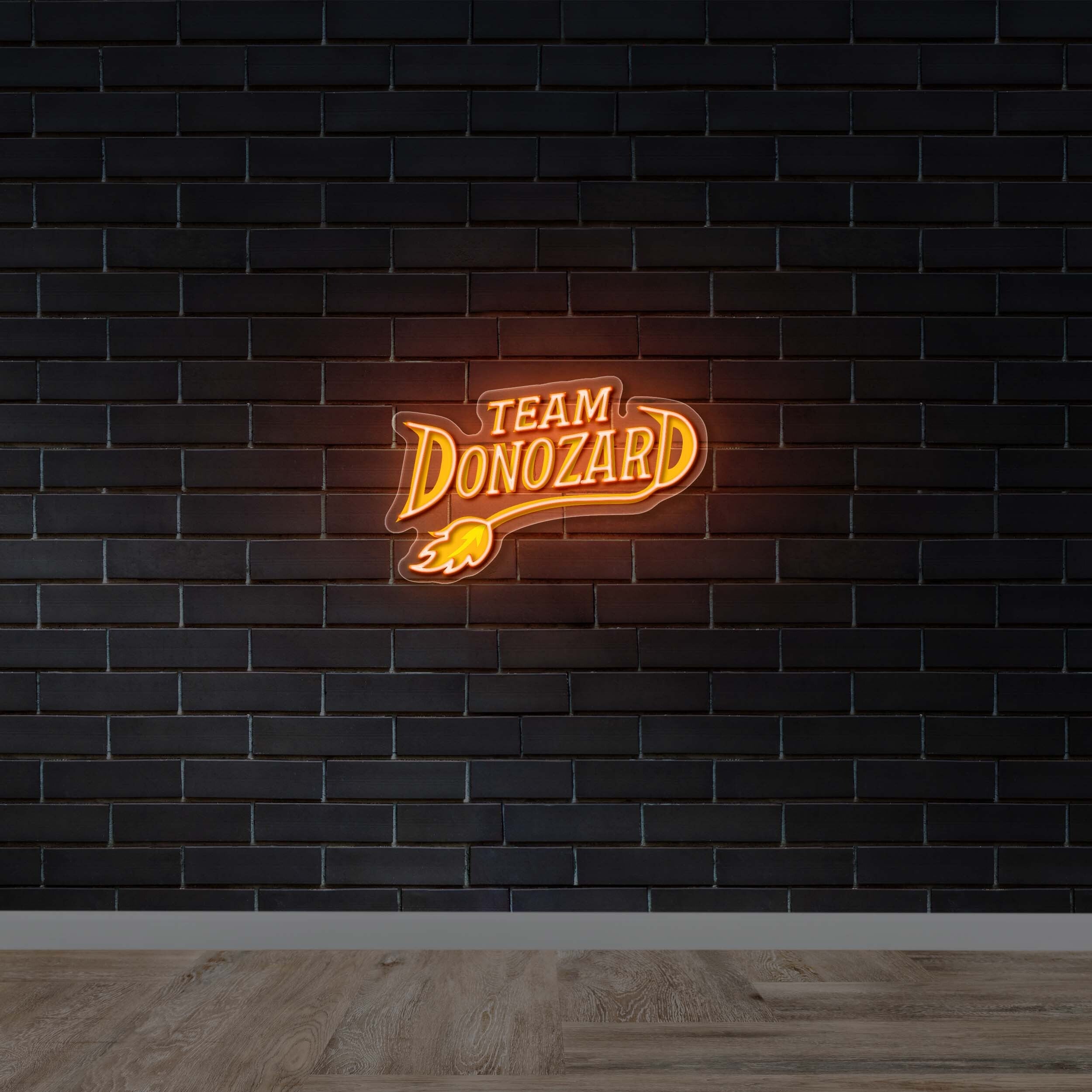 TEAM DONOZARD - Premium Neon Artwork