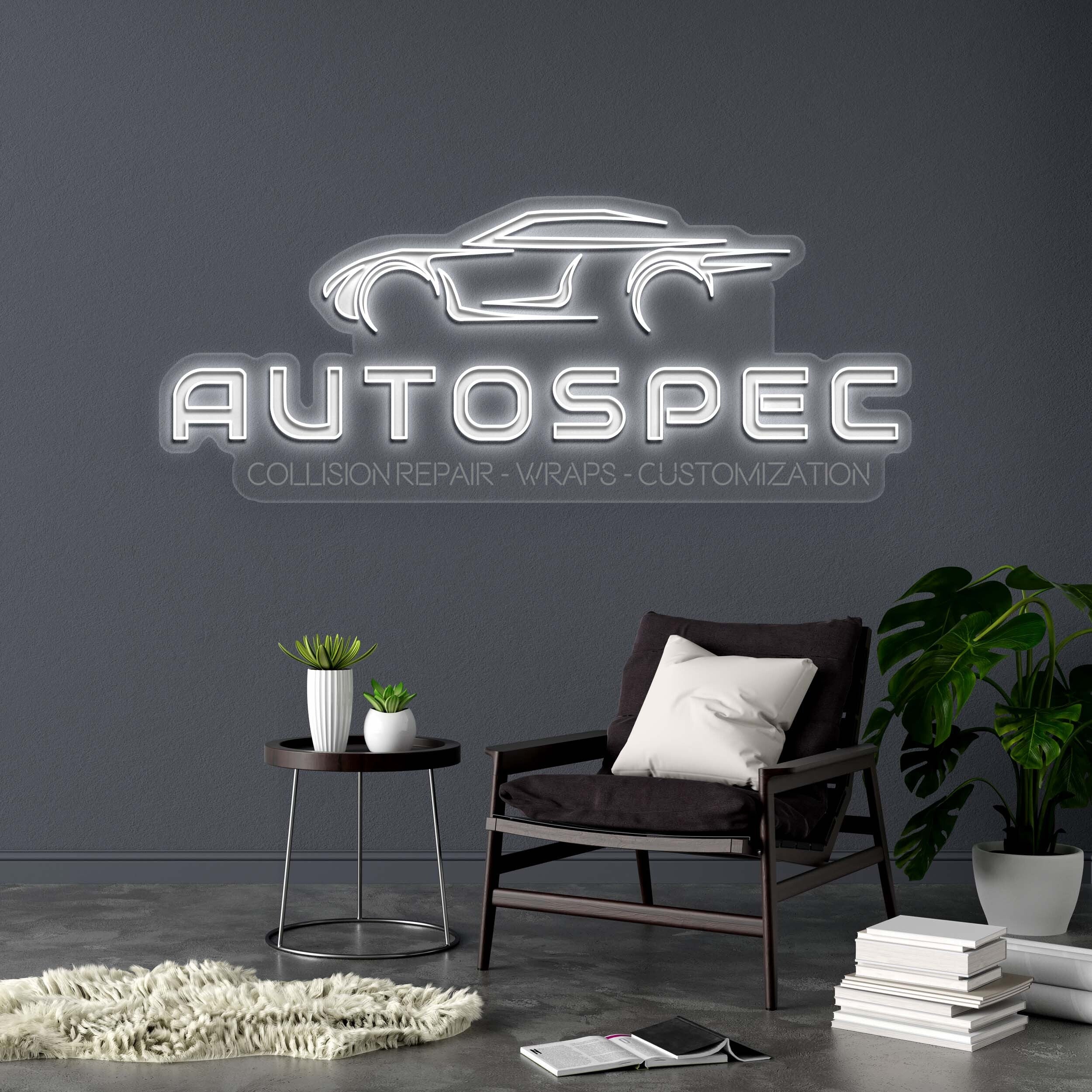 AUTOSPEC - Premium Neon Artwork