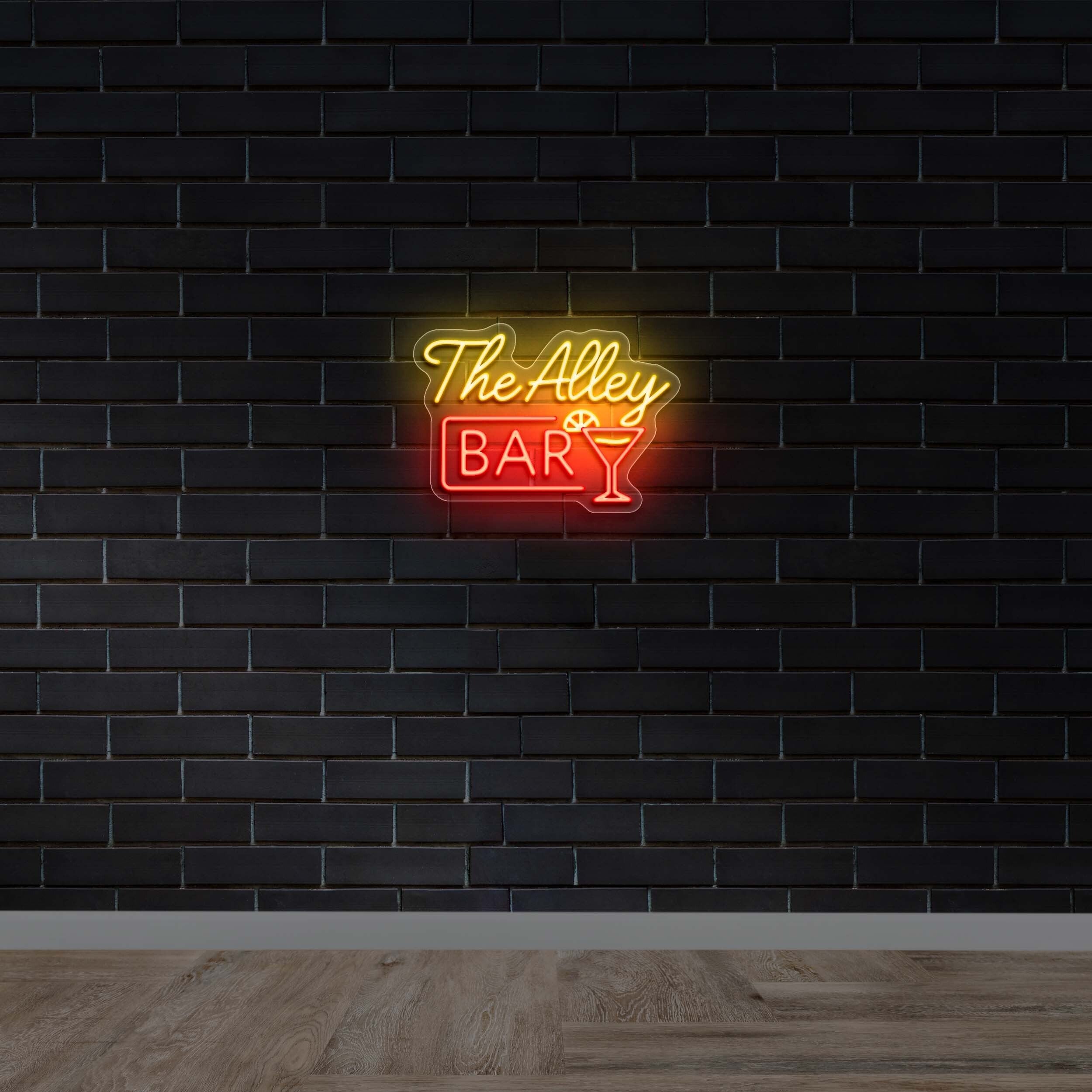 THE ALLEY BAR - Premium Neon Artwork