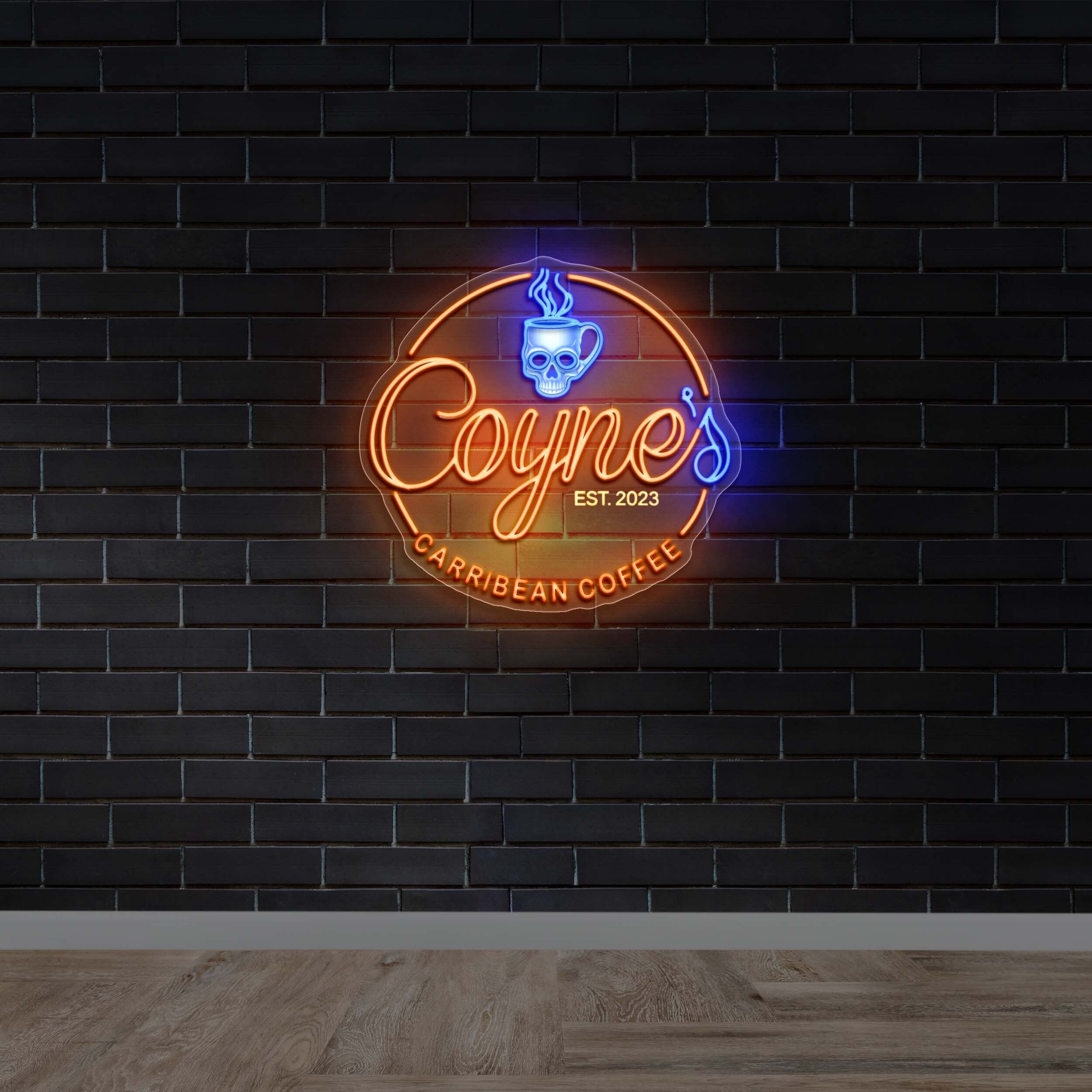 Coyne’s Caribbean Coffee - Premium Neon Artwork
