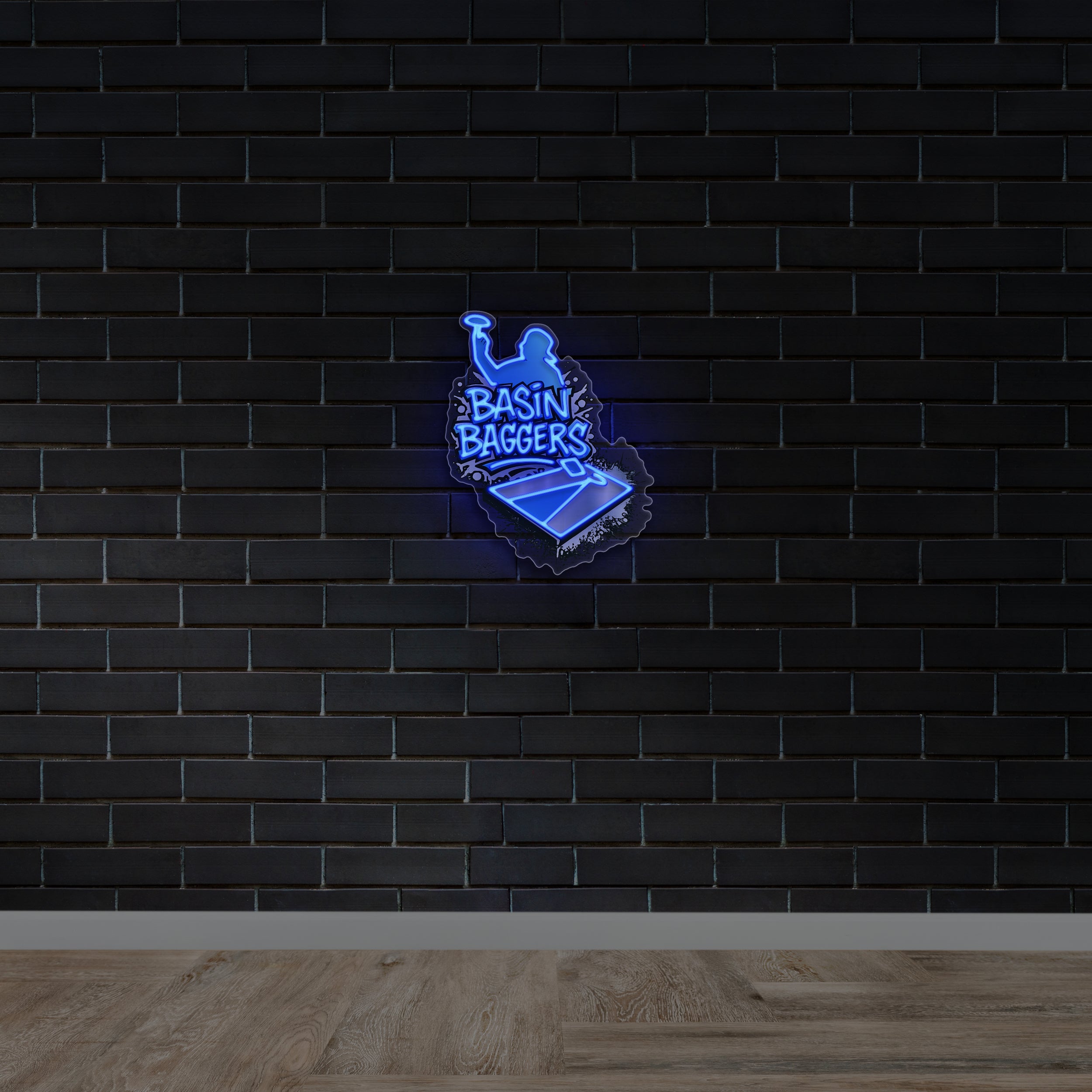 BASIN BAGGERS - Premium Neon Artwork