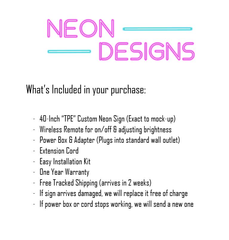 TPE - Premium Neon Artwork
