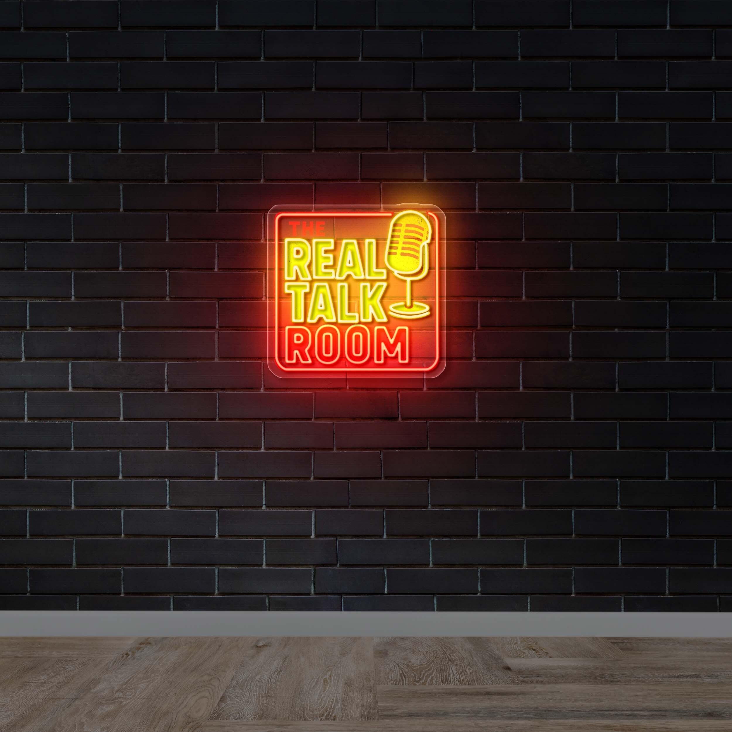 The Real Talk Room - Premium Neon Artwork